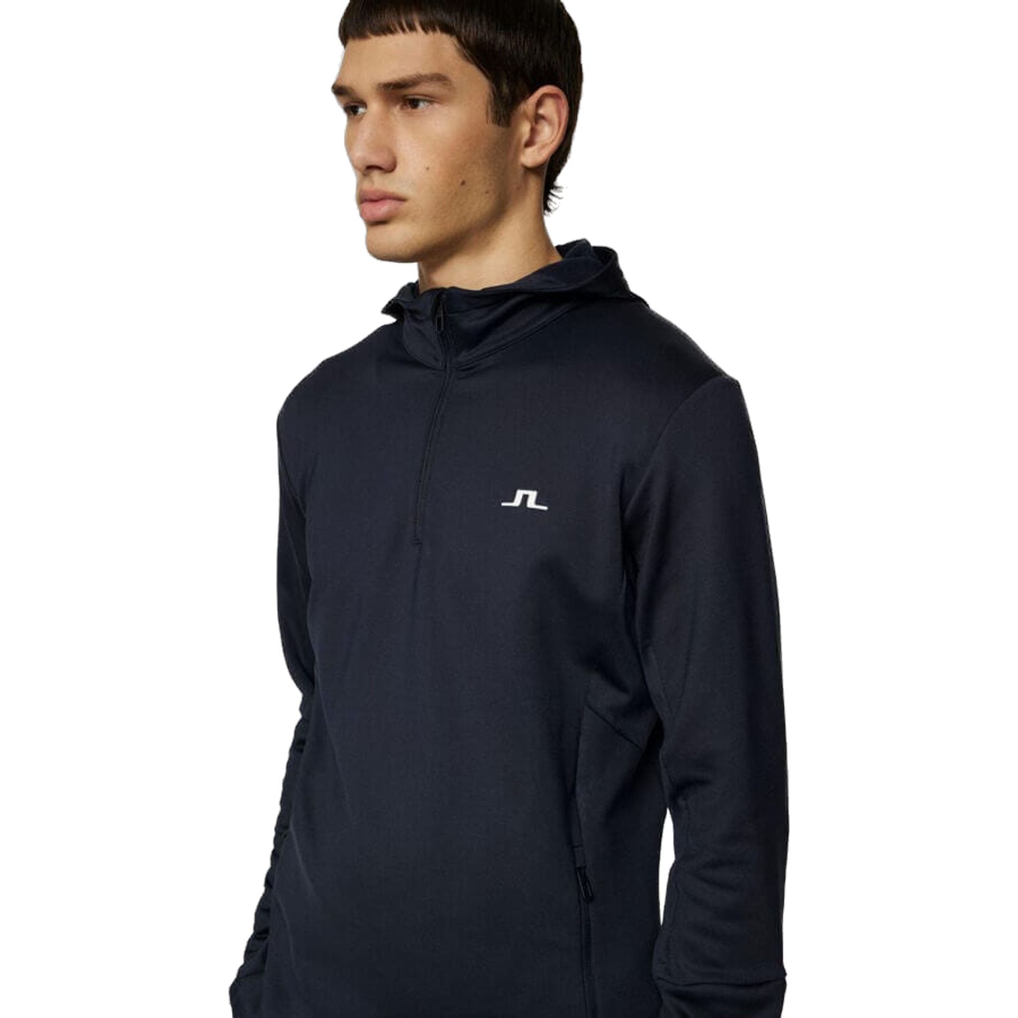 J. Lindeberg Aerial Quarter Zip Hood Homme