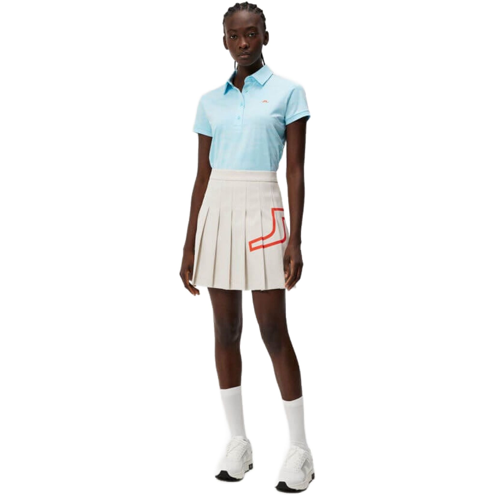 J. Lindeberg Alaya Jacquard Polo Femme