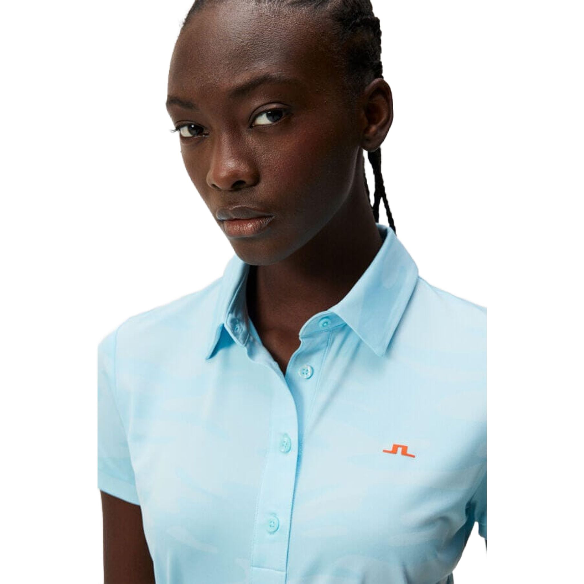 J. Lindeberg Alaya Jacquard Polo Femme