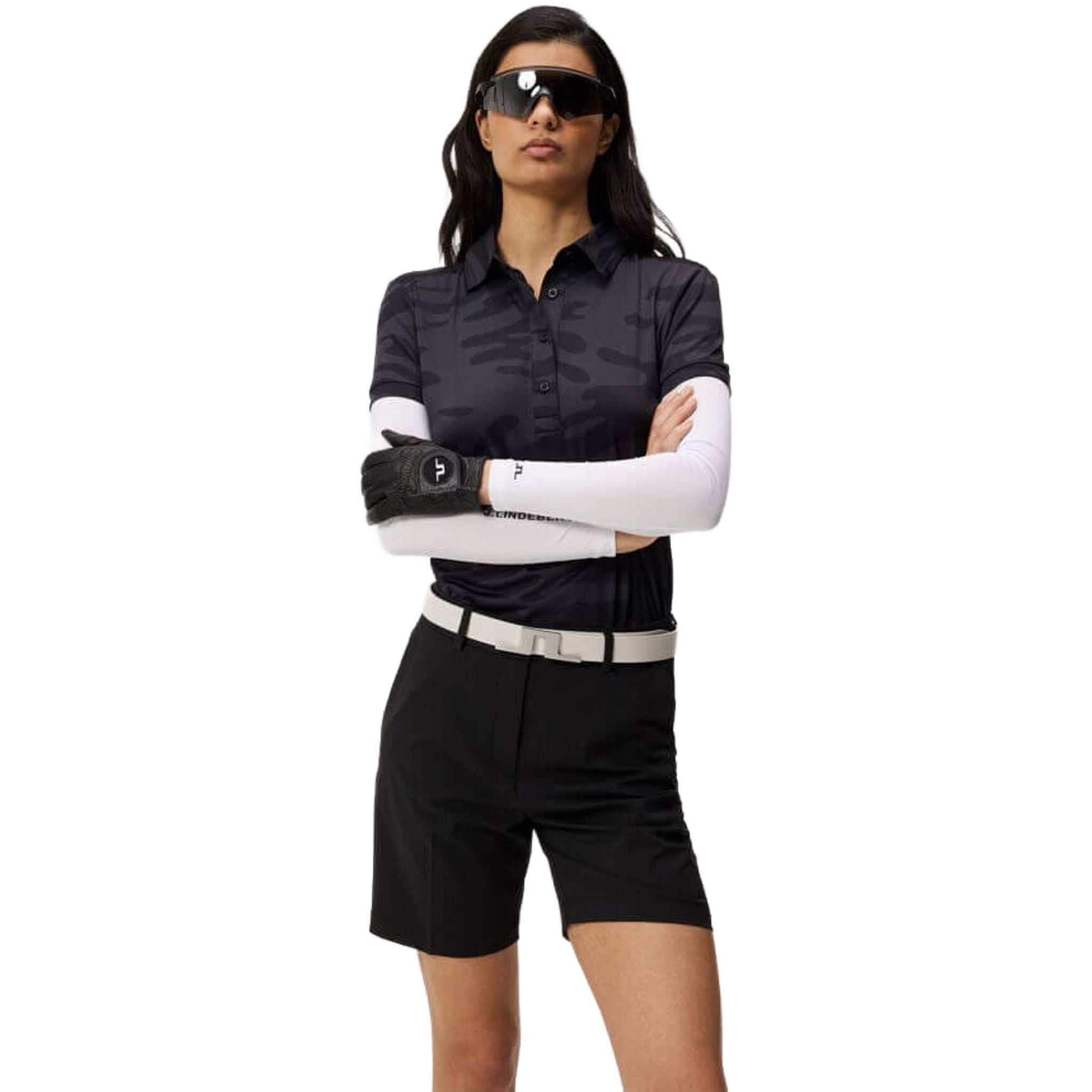 J. Lindeberg Alaya Jacquard Polo Femme