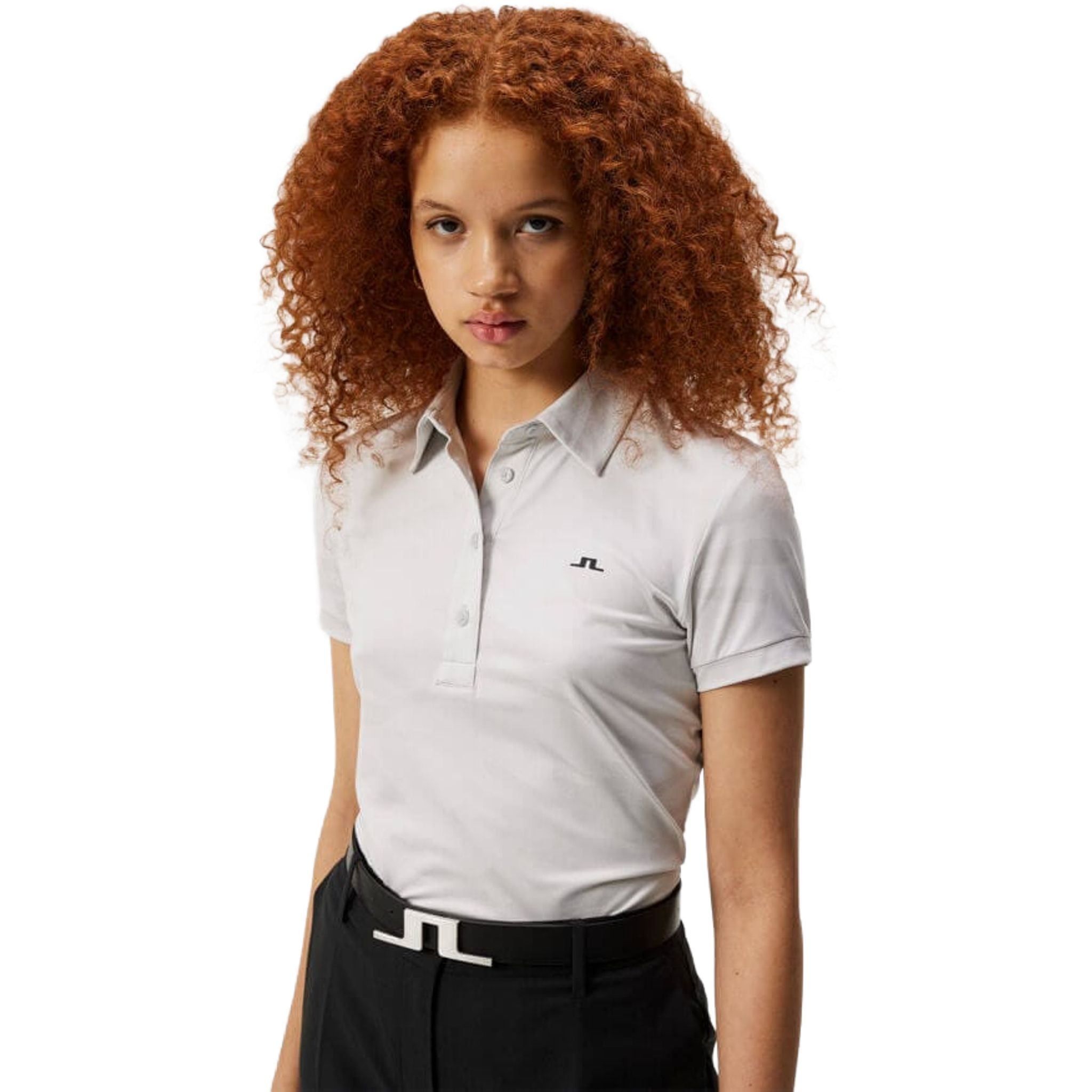 J. Lindeberg Alaya Jacquard Polo Femme