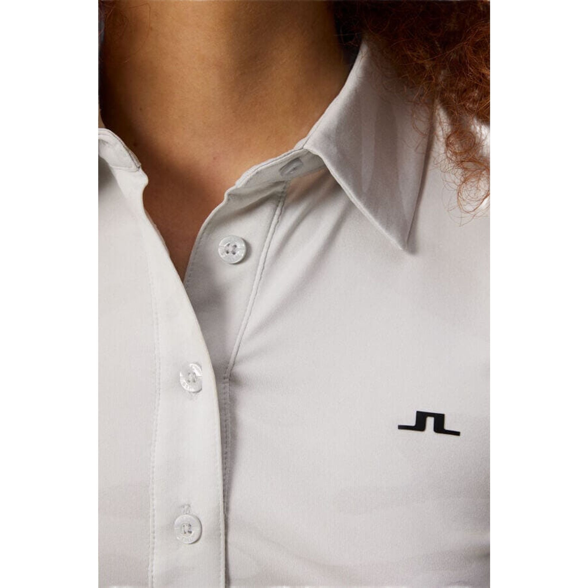J. Lindeberg Alaya Jacquard Polo Femme
