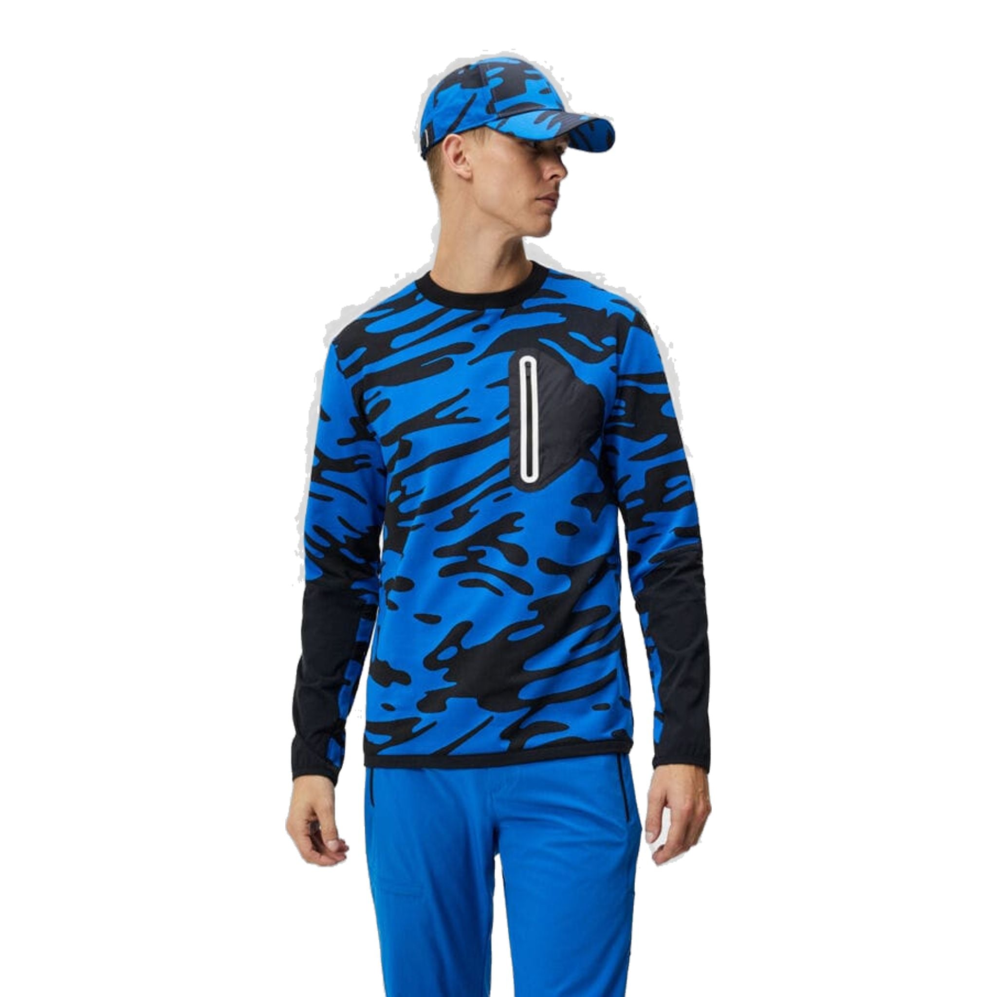 J. Lindeberg Alonso Jacquard Col rond Homme