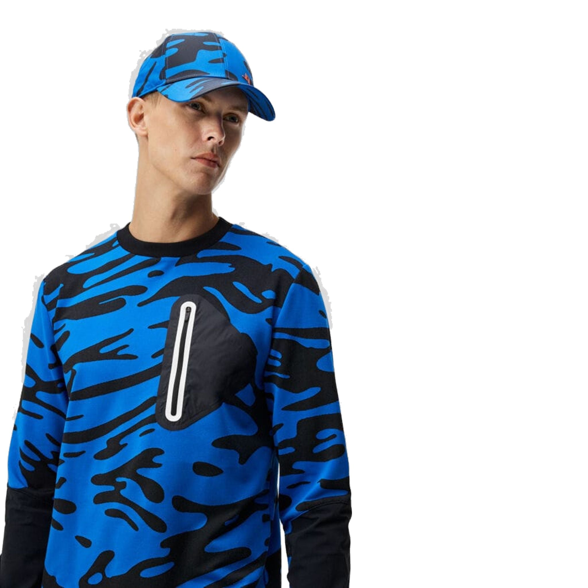 J. Lindeberg Alonso Jacquard Col rond Homme