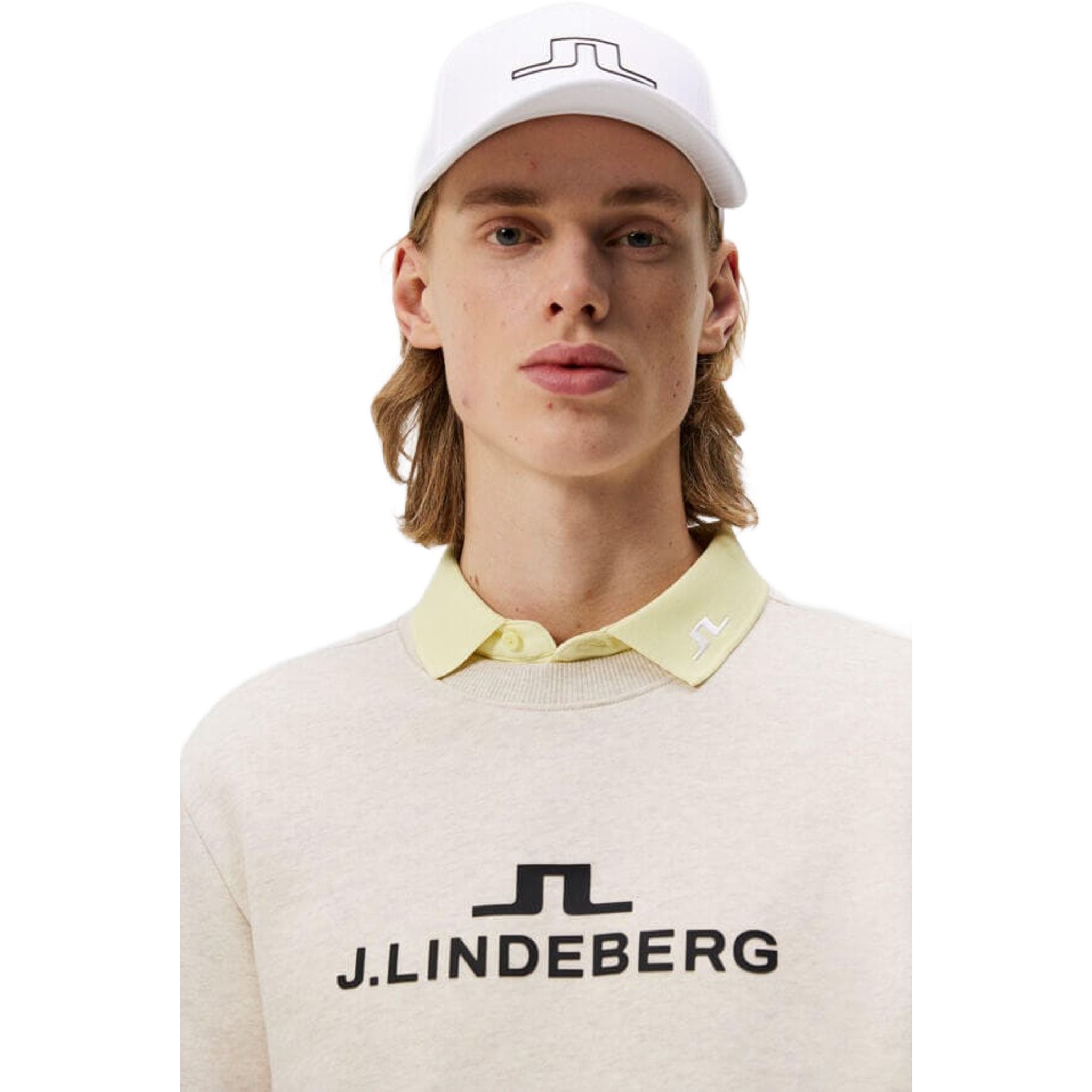 J. Lindeberg Alpha Col rond Homme