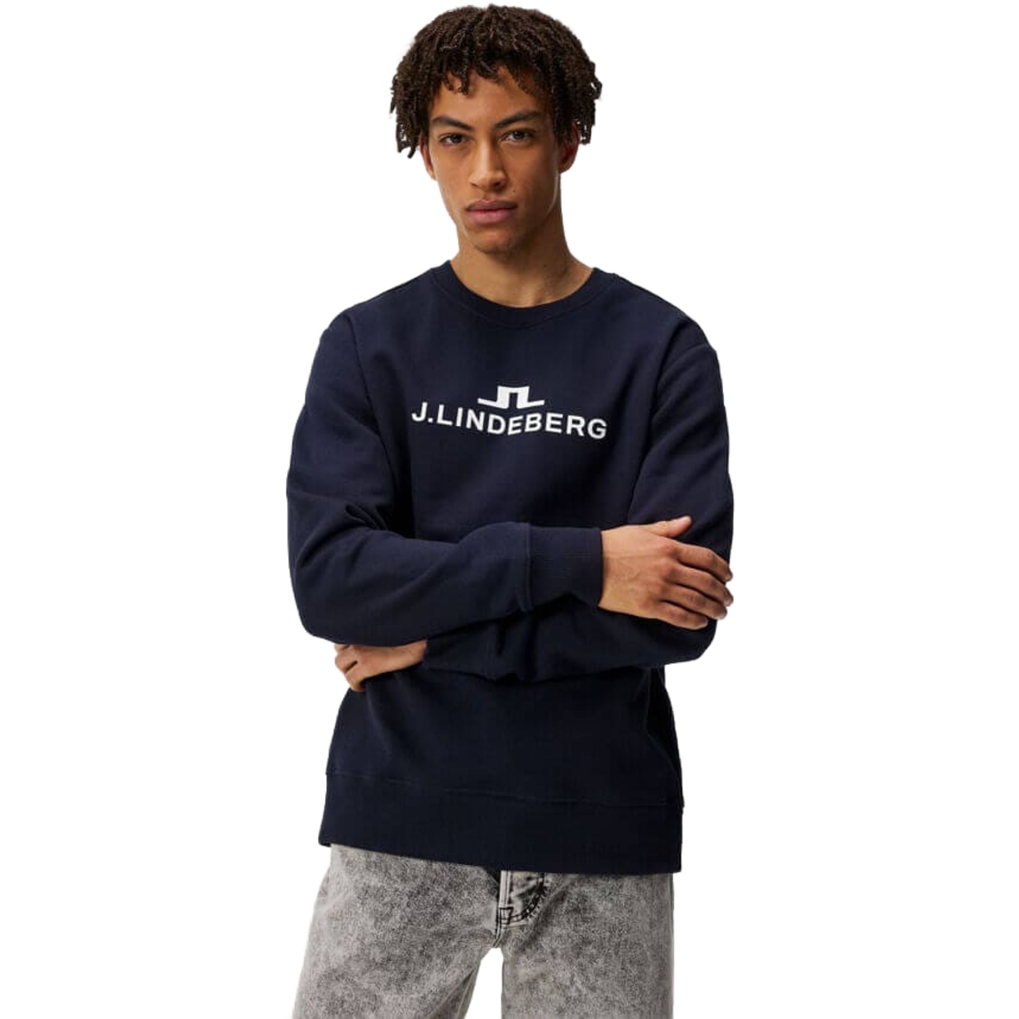 J. Lindeberg Alpha Col rond Homme