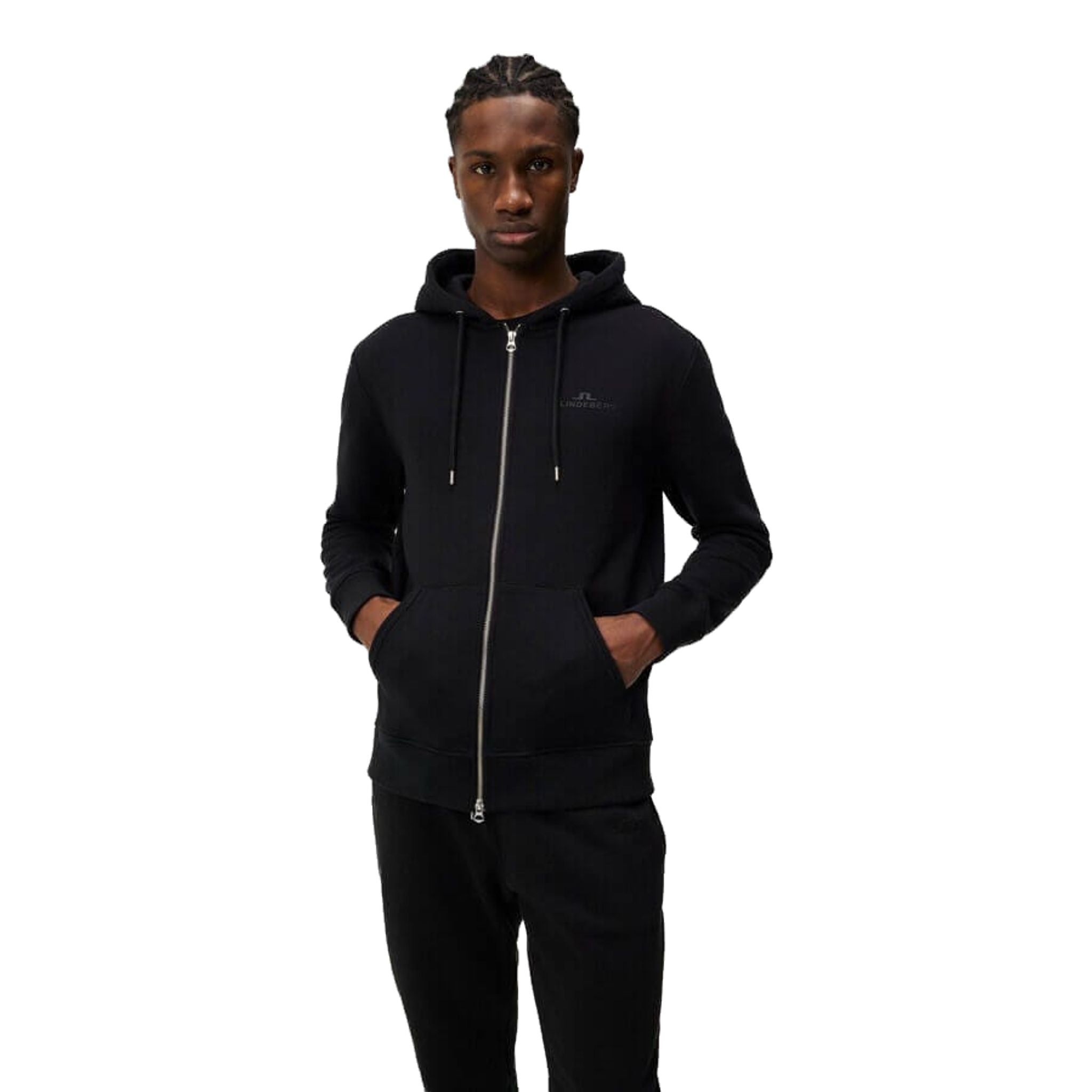 J. Lindeberg Alpha Zip Hood Hommes