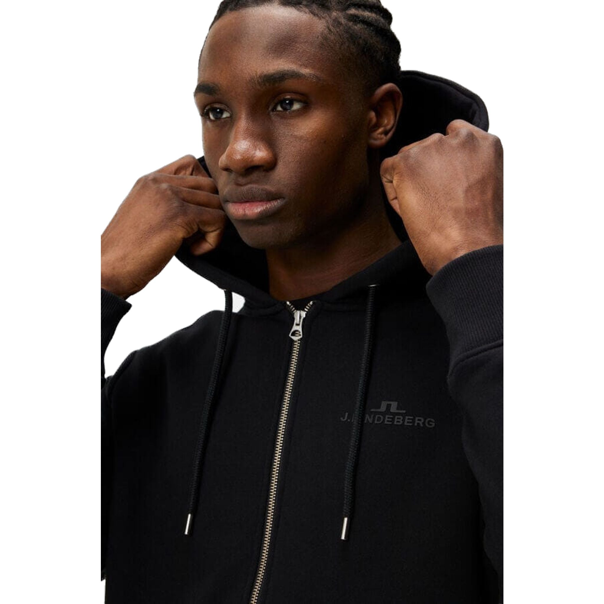 J. Lindeberg Alpha Zip Hood Hommes