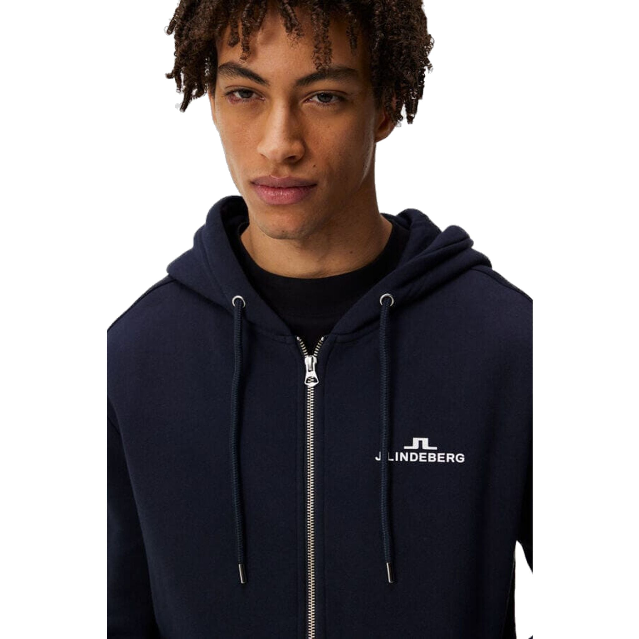 J. Lindeberg Alpha Zip Hood Hommes