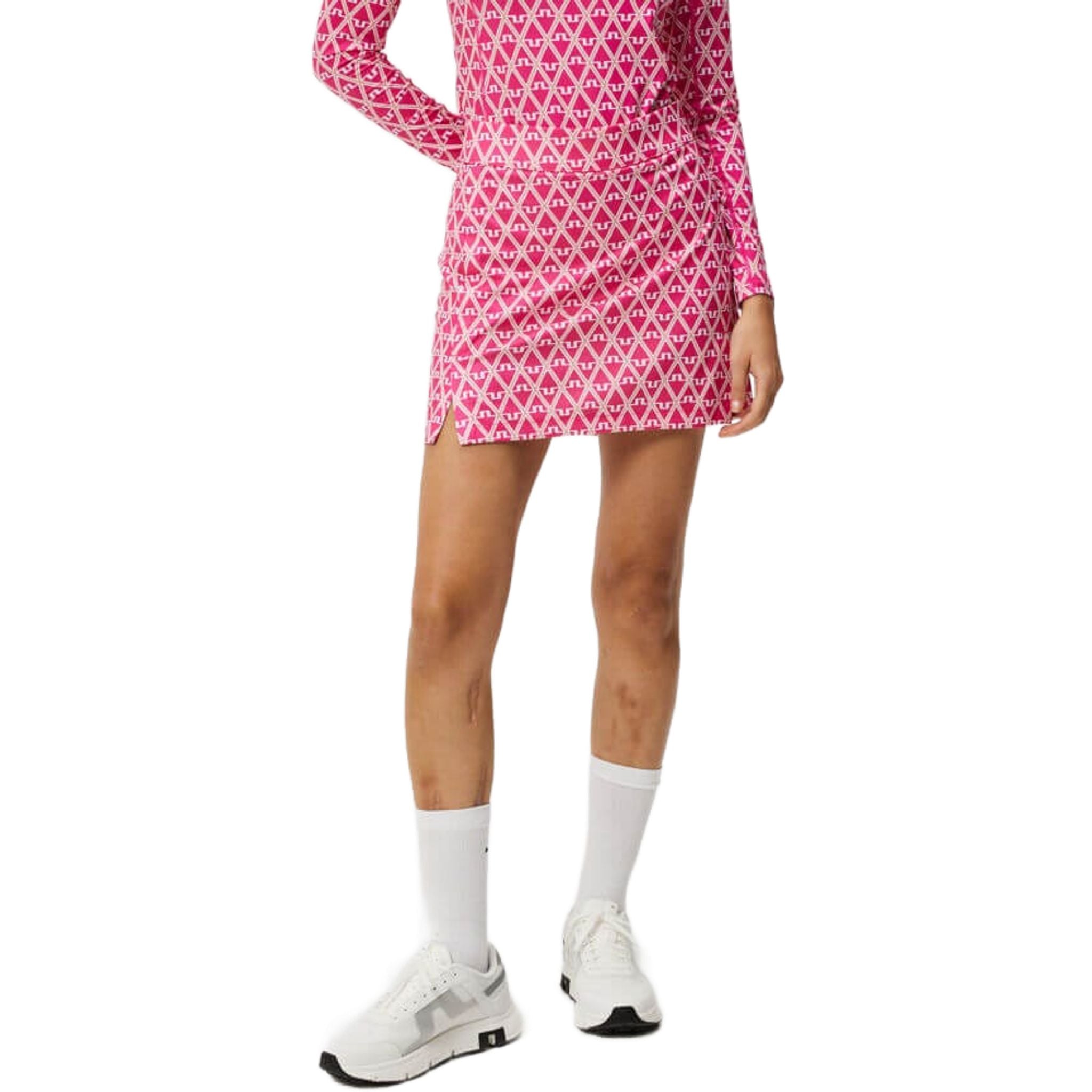 Jupe imprimée mi-longue Amelie de J. Lindeberg pour femme