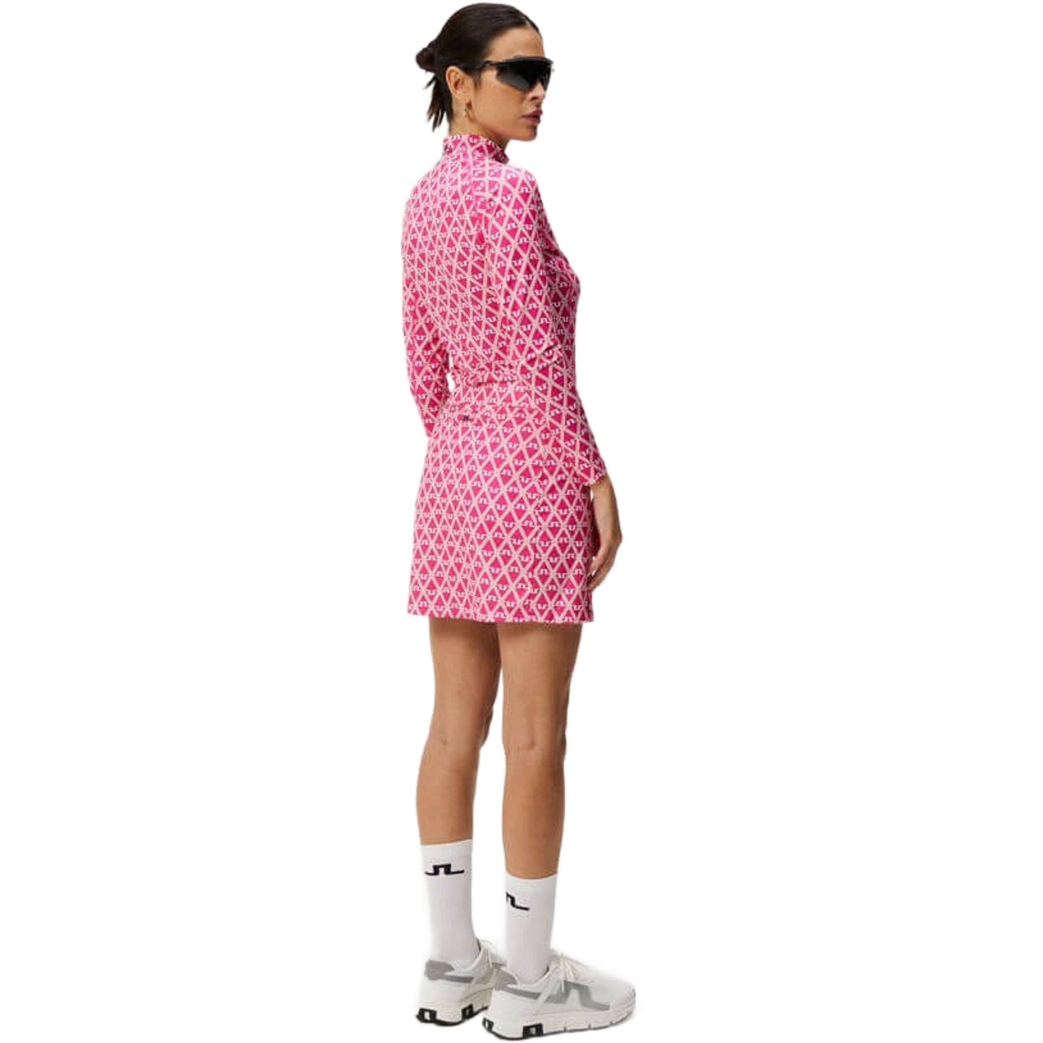 Jupe imprimée mi-longue Amelie de J. Lindeberg pour femme