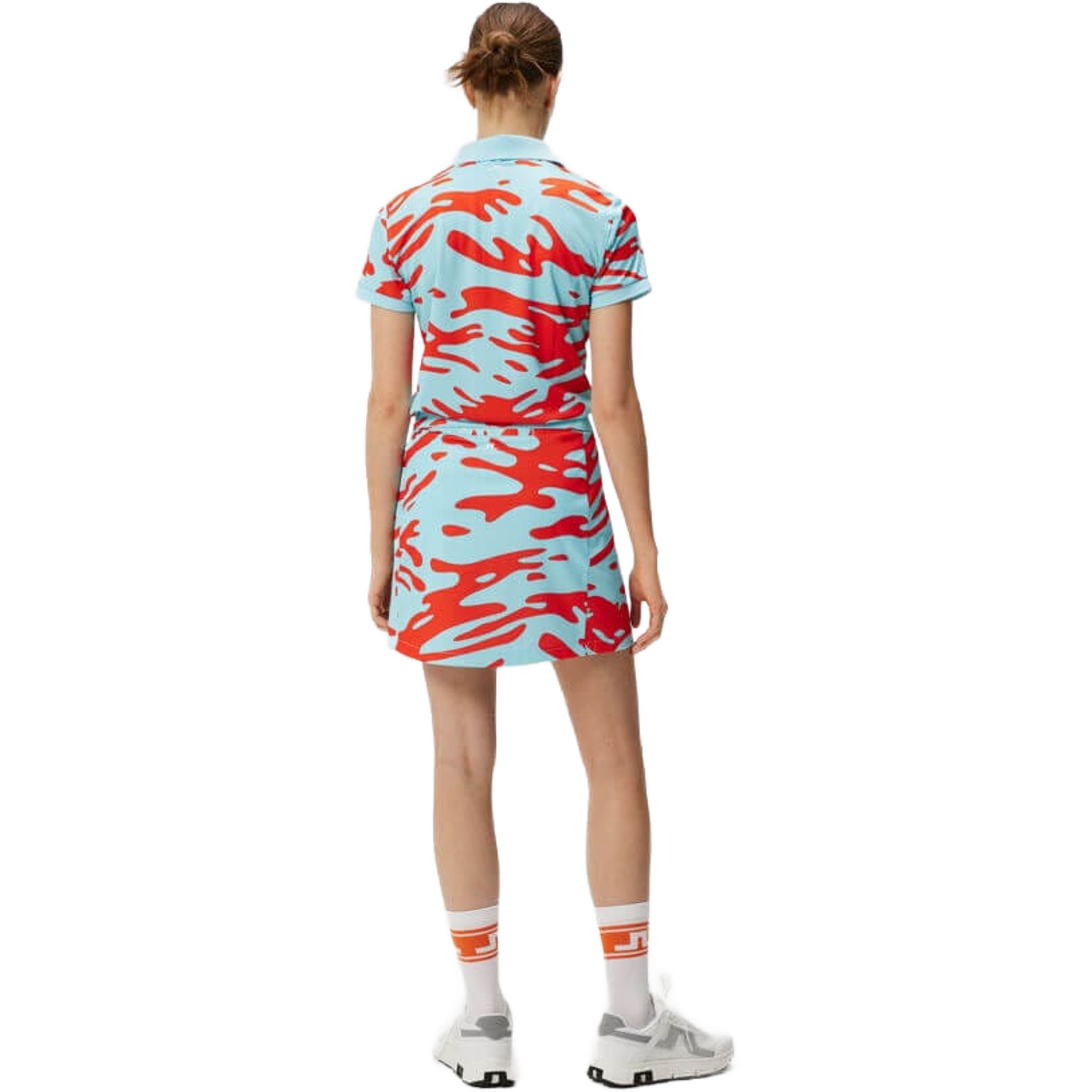 Jupe imprimée mi-longue Amelie de J. Lindeberg pour femme