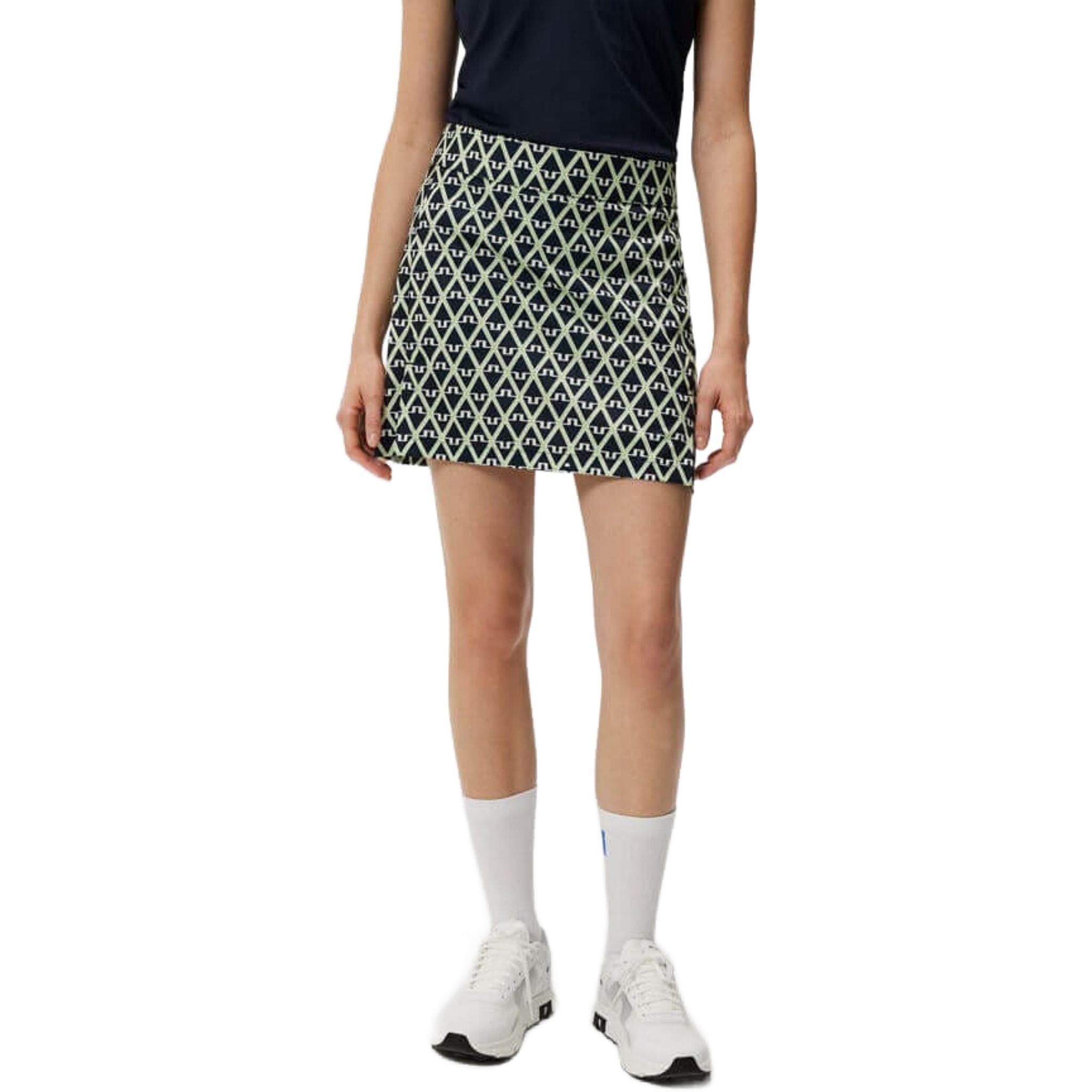 Jupe imprimée mi-longue Amelie de J. Lindeberg pour femme