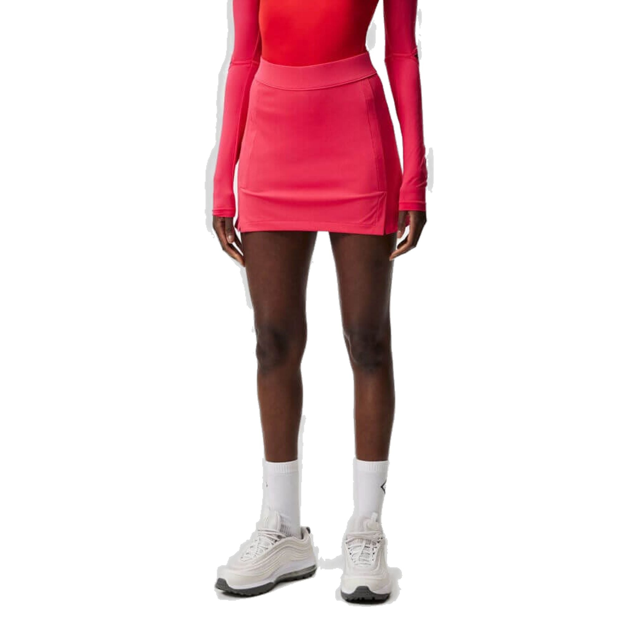 Jupe mi-longue J. Lindeberg Amelie pour femmes Azalée