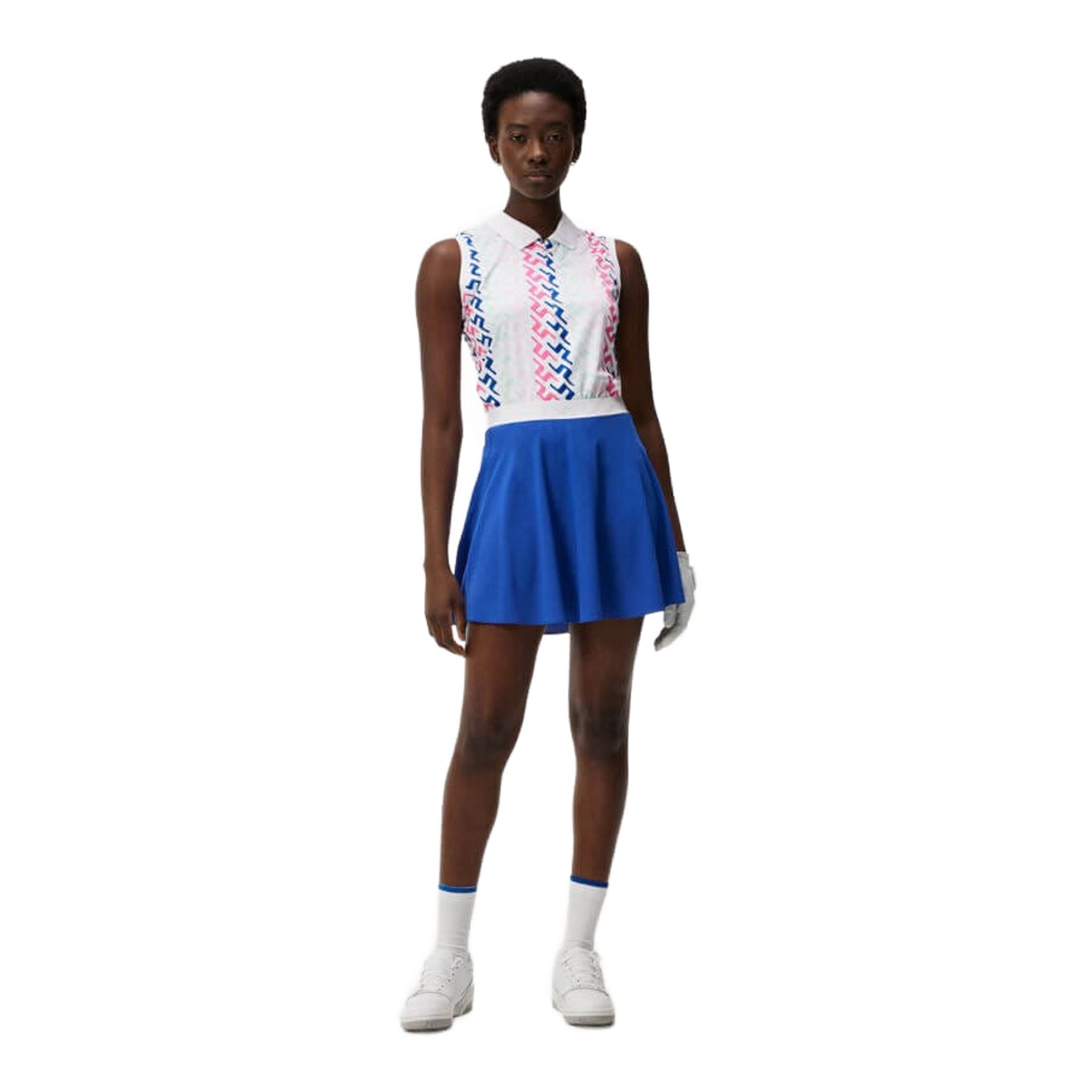 J. Lindeberg Annie Top Femmes Pont peint rose Femmes