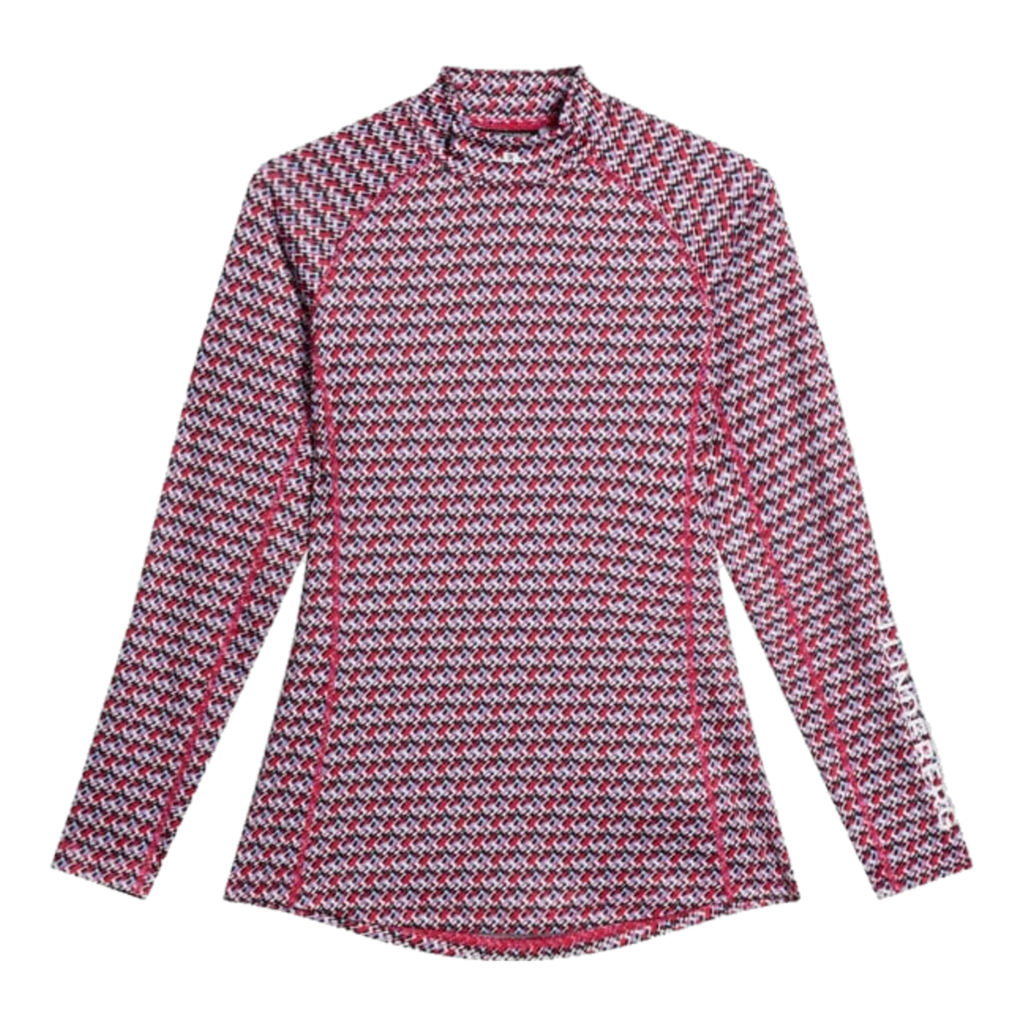 J. Lindeberg Asa Print Soft Compression Top Damen JL Micro Brid Damen