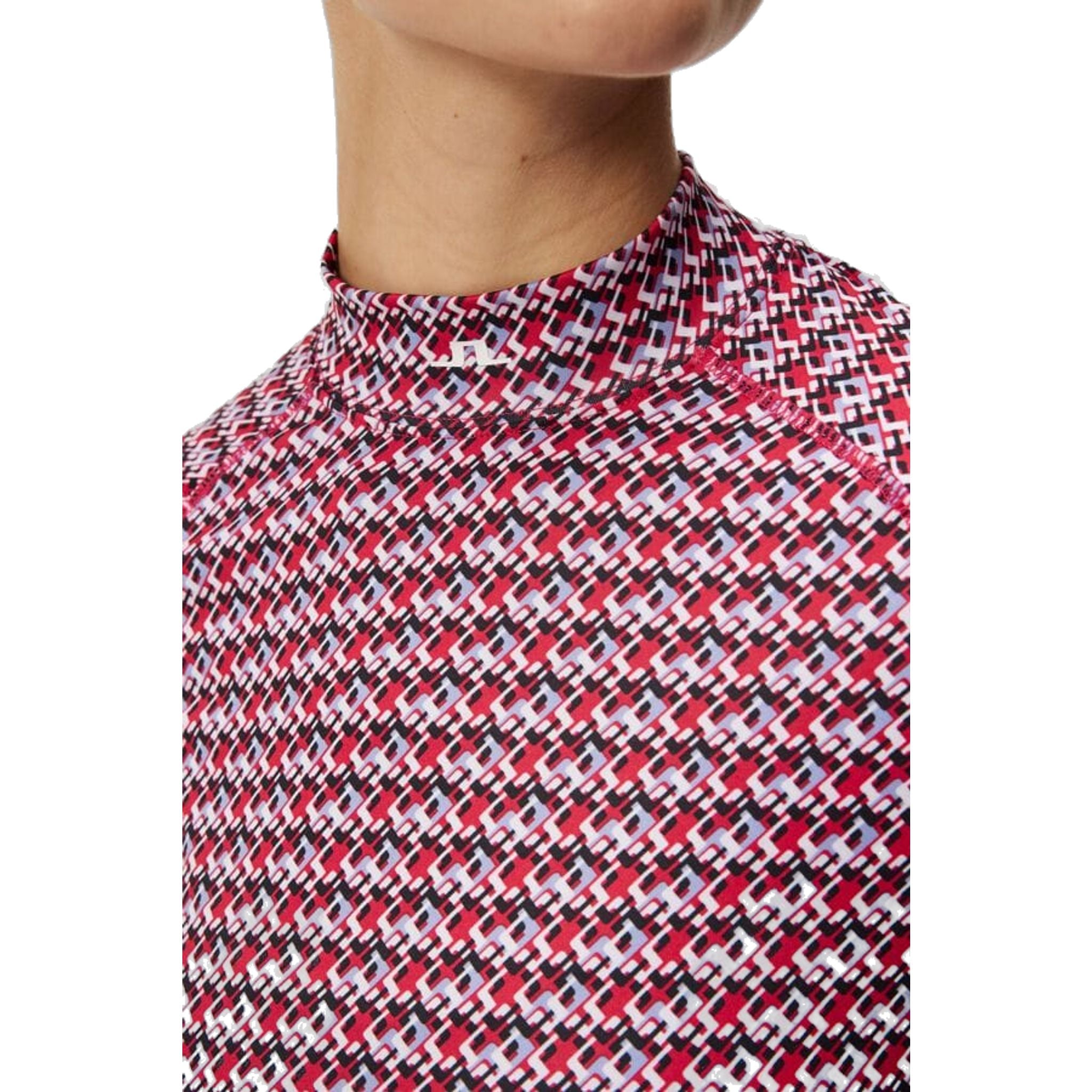 J. Lindeberg Asa Print Soft Compression Top Femme JL Micro Brid Femme