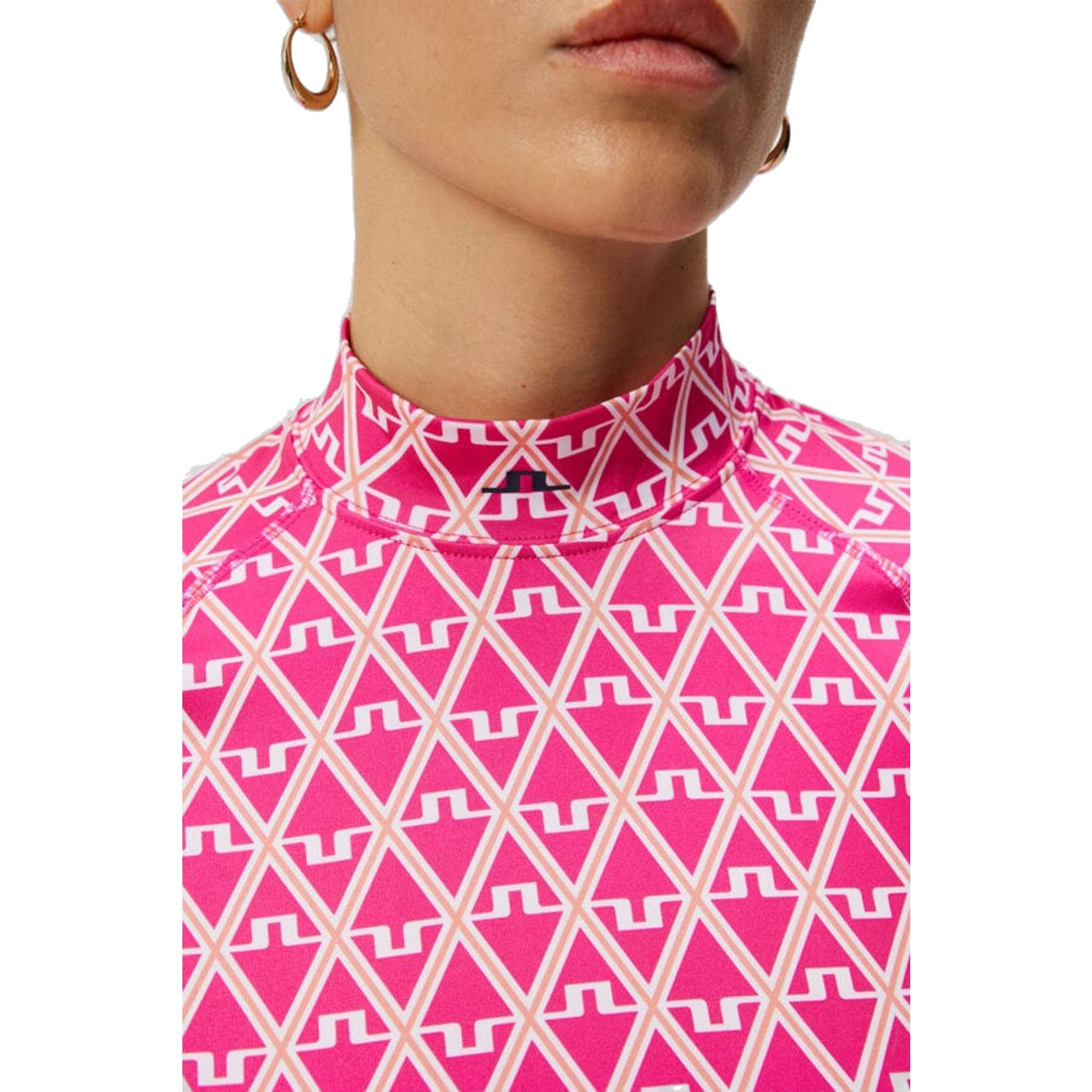 Haut de compression doux imprimé Asa de J. Lindeberg pour femmes