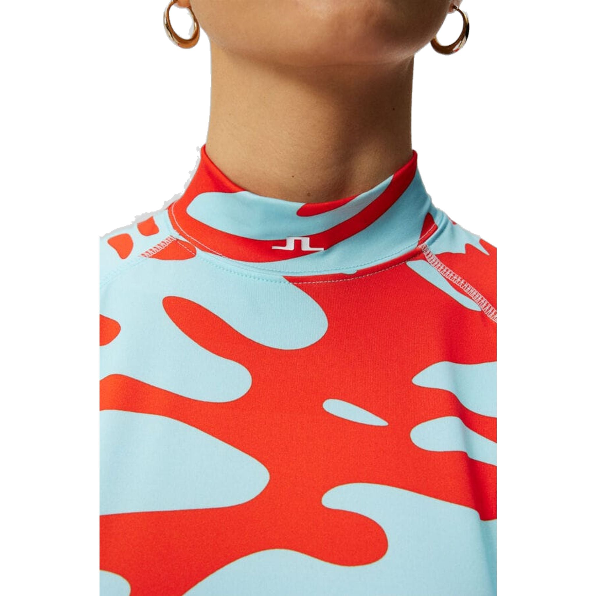 Haut de compression doux imprimé Asa de J. Lindeberg pour femmes