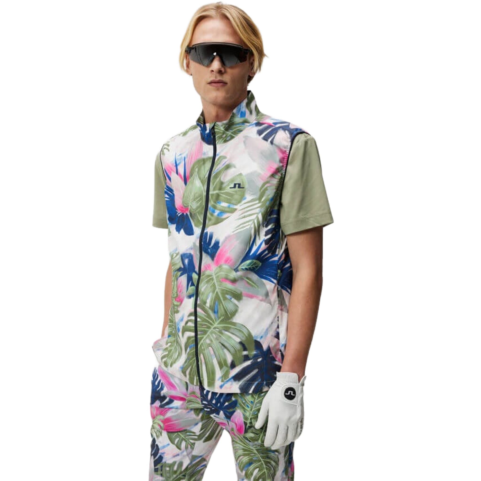 Gilet léger et pliable J. Lindeberg Ash imprimé pour homme