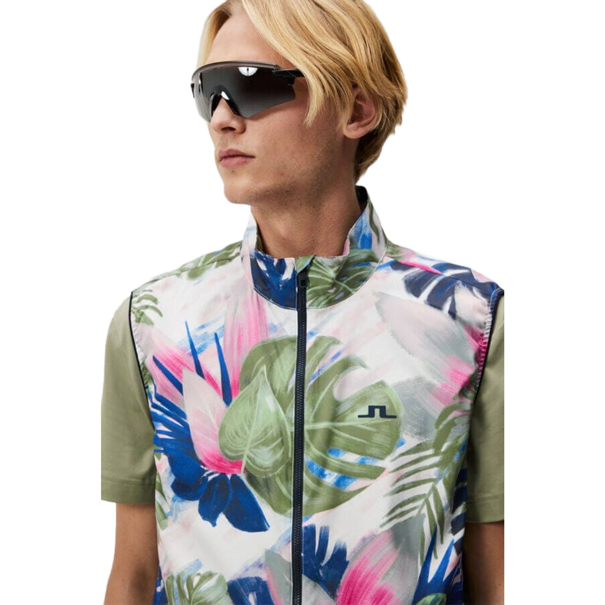 Gilet léger et pliable J. Lindeberg Ash imprimé pour homme