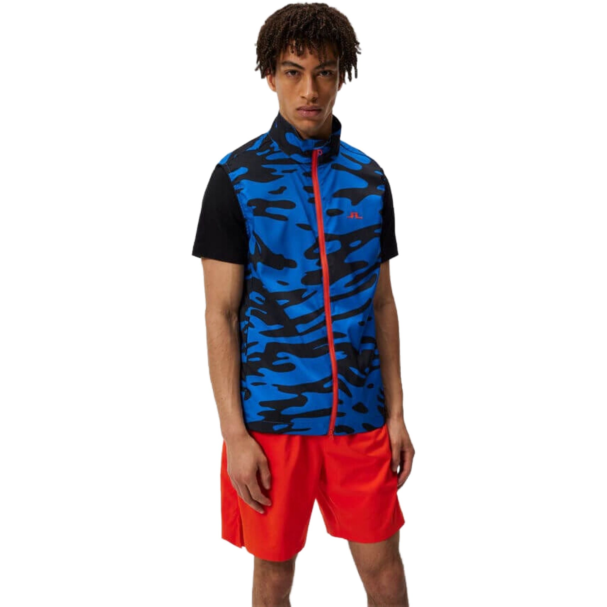 Gilet léger et pliable J. Lindeberg Ash imprimé pour homme