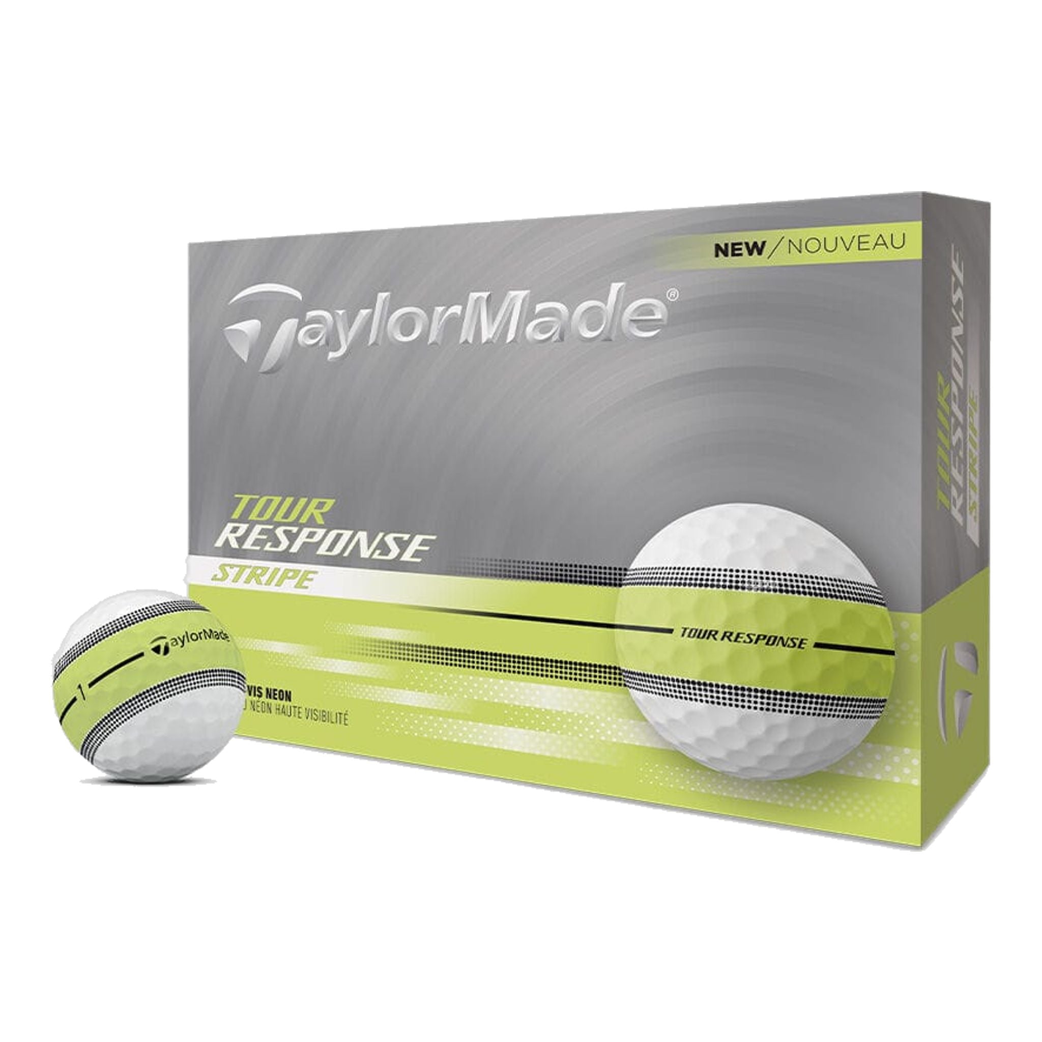 Balles de golf TaylorMade Tour Response Stripe pour hommes