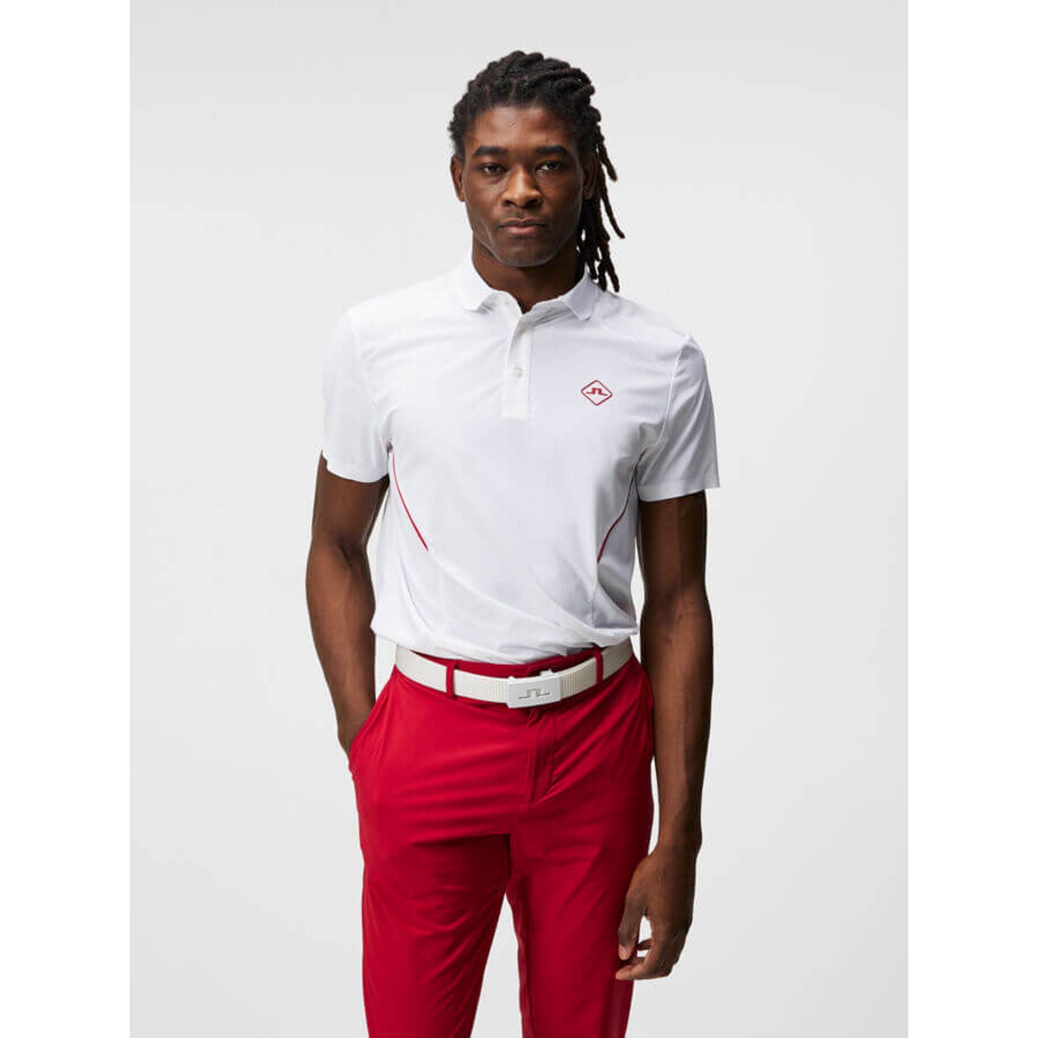 J. Lindeberg Chris Polo coupe régulière pour hommes