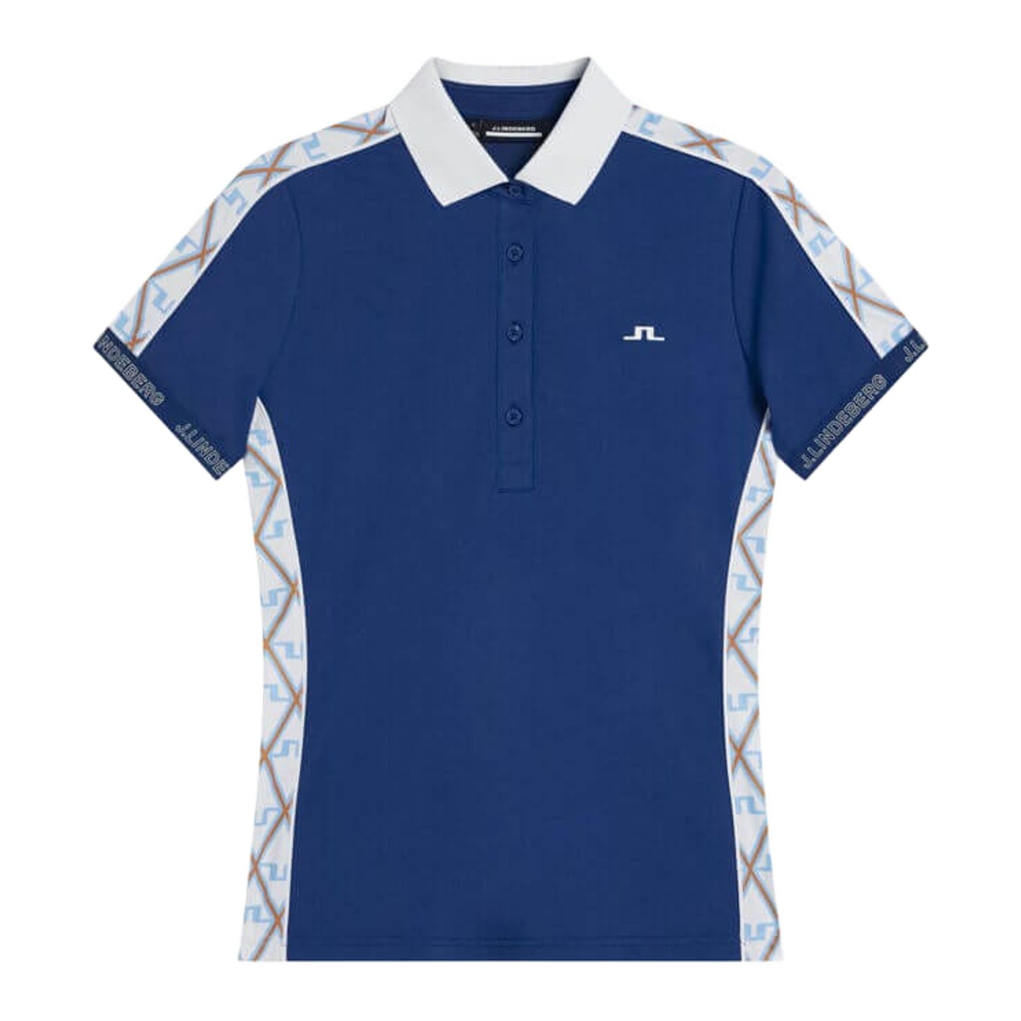 J. Lindeberg Damai Polo Damen Estate Blue Damen
