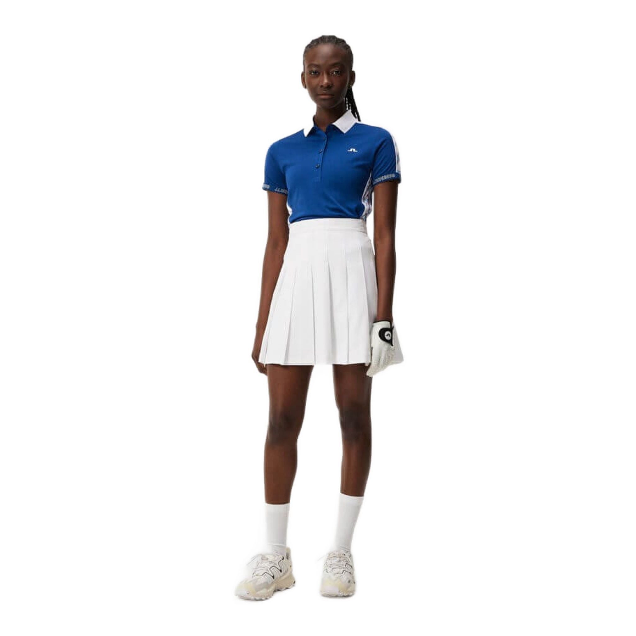 J. Lindeberg Damai Polo Femme Estate Bleu Femme