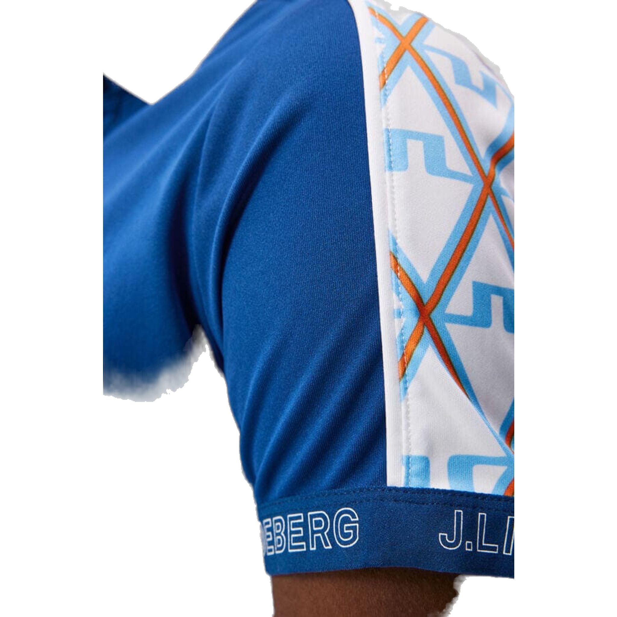 J. Lindeberg Damai Polo Femme Estate Bleu Femme