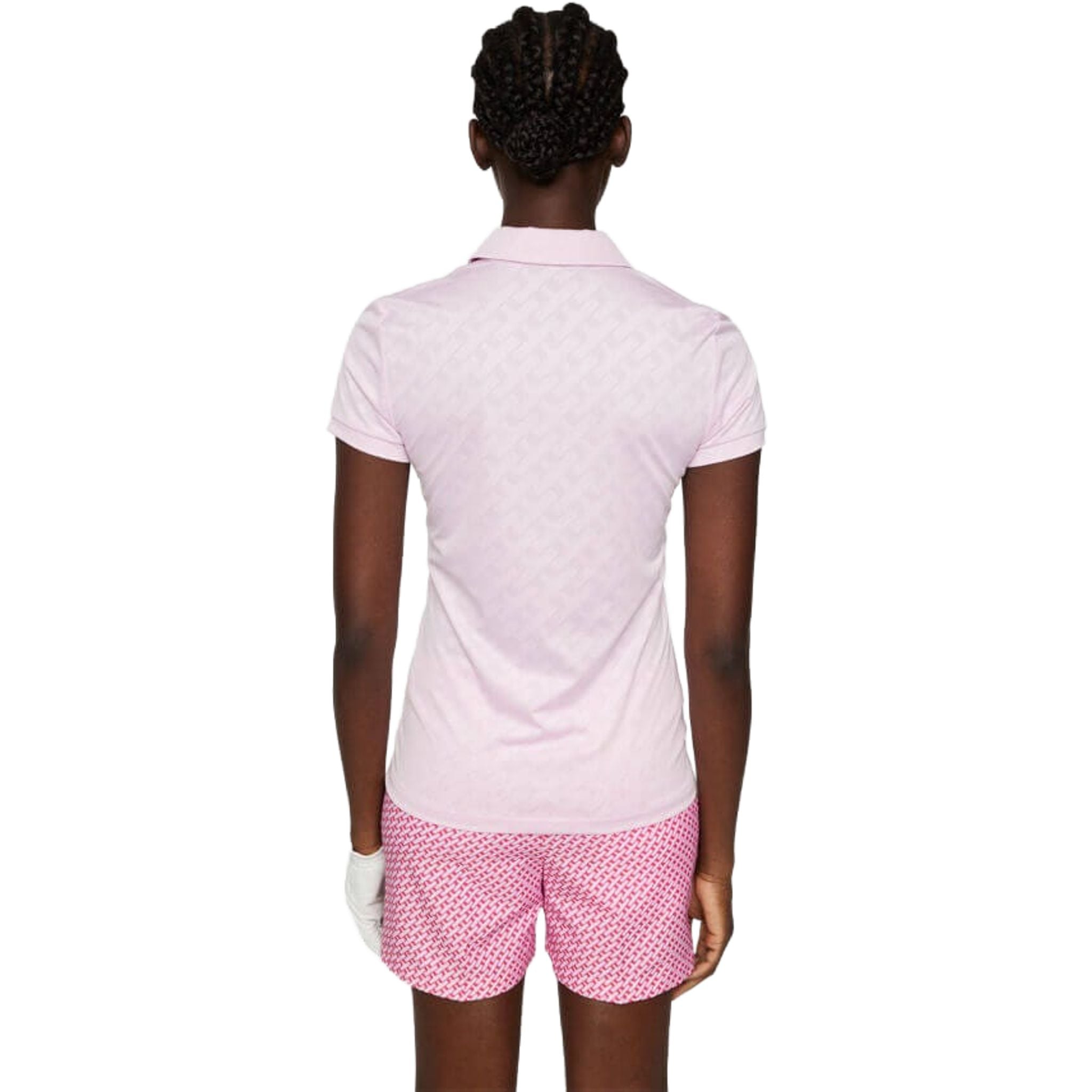 J. Lindeberg Alaya Jacquard Polo Damen