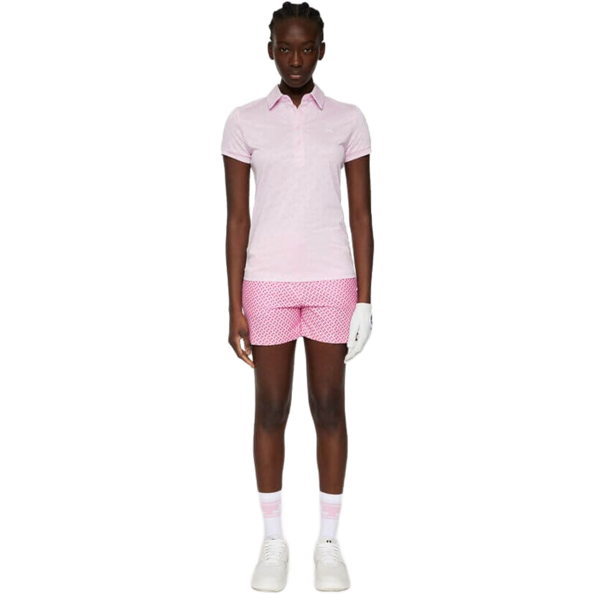 J. Lindeberg Alaya Jacquard Polo Damen