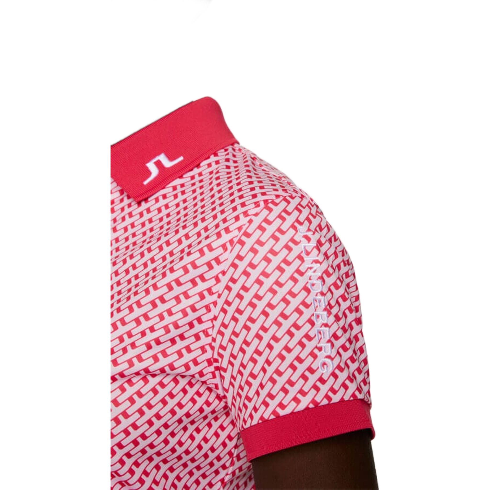 Polo J. Lindeberg Tour Tech Print Femme