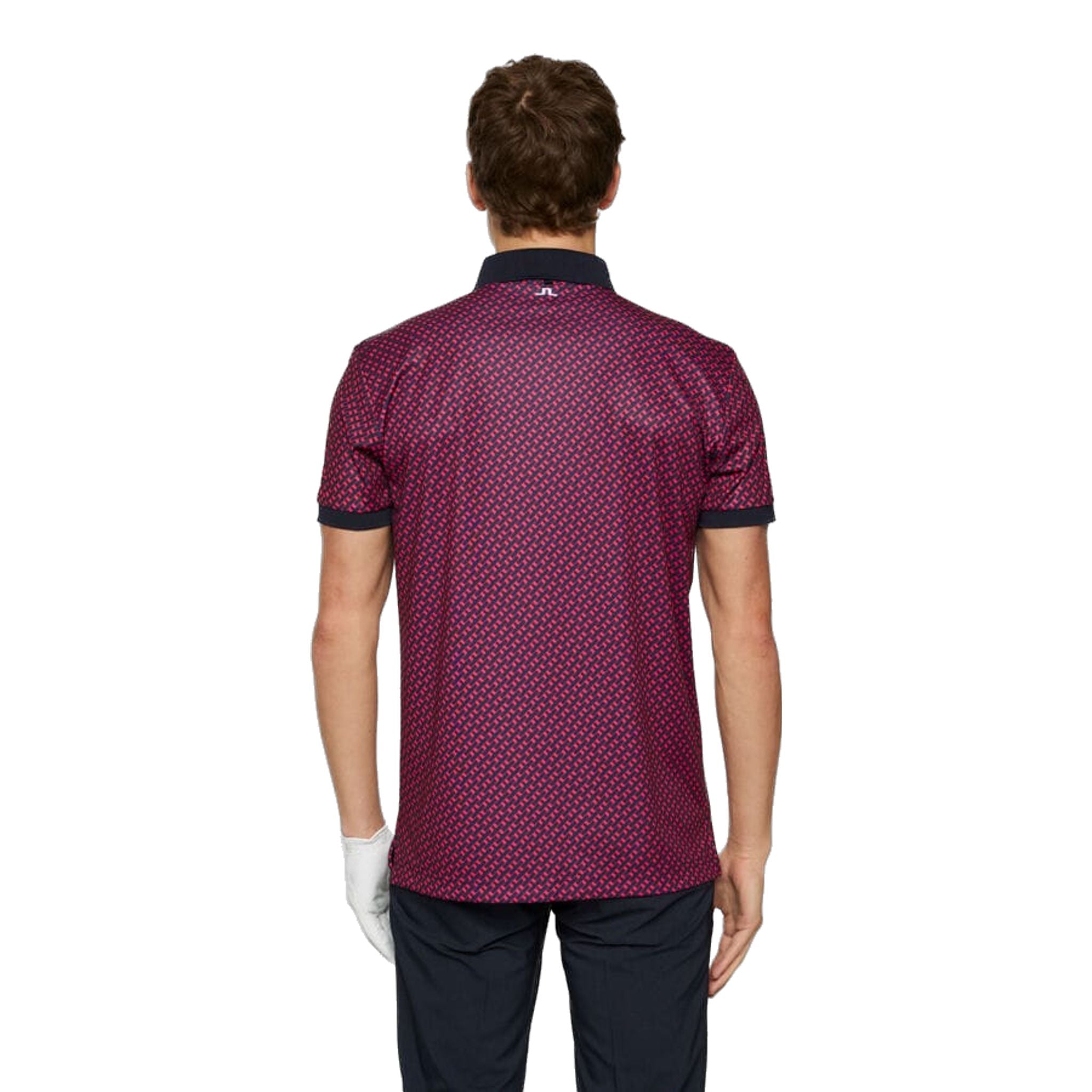 J. Lindeberg Tour Tech Print Polo Hommes