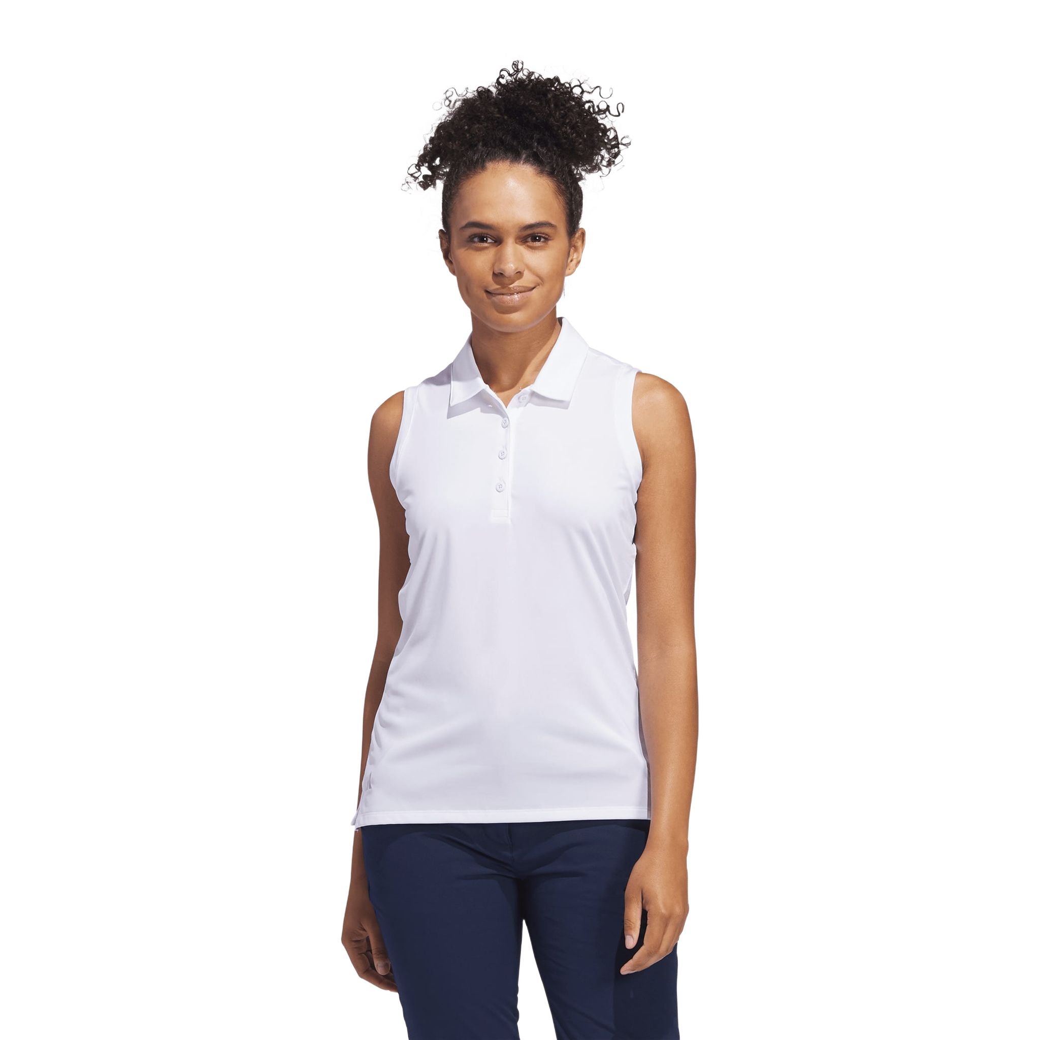 Polo sans manches uni Adidas Ultimate365 pour femme