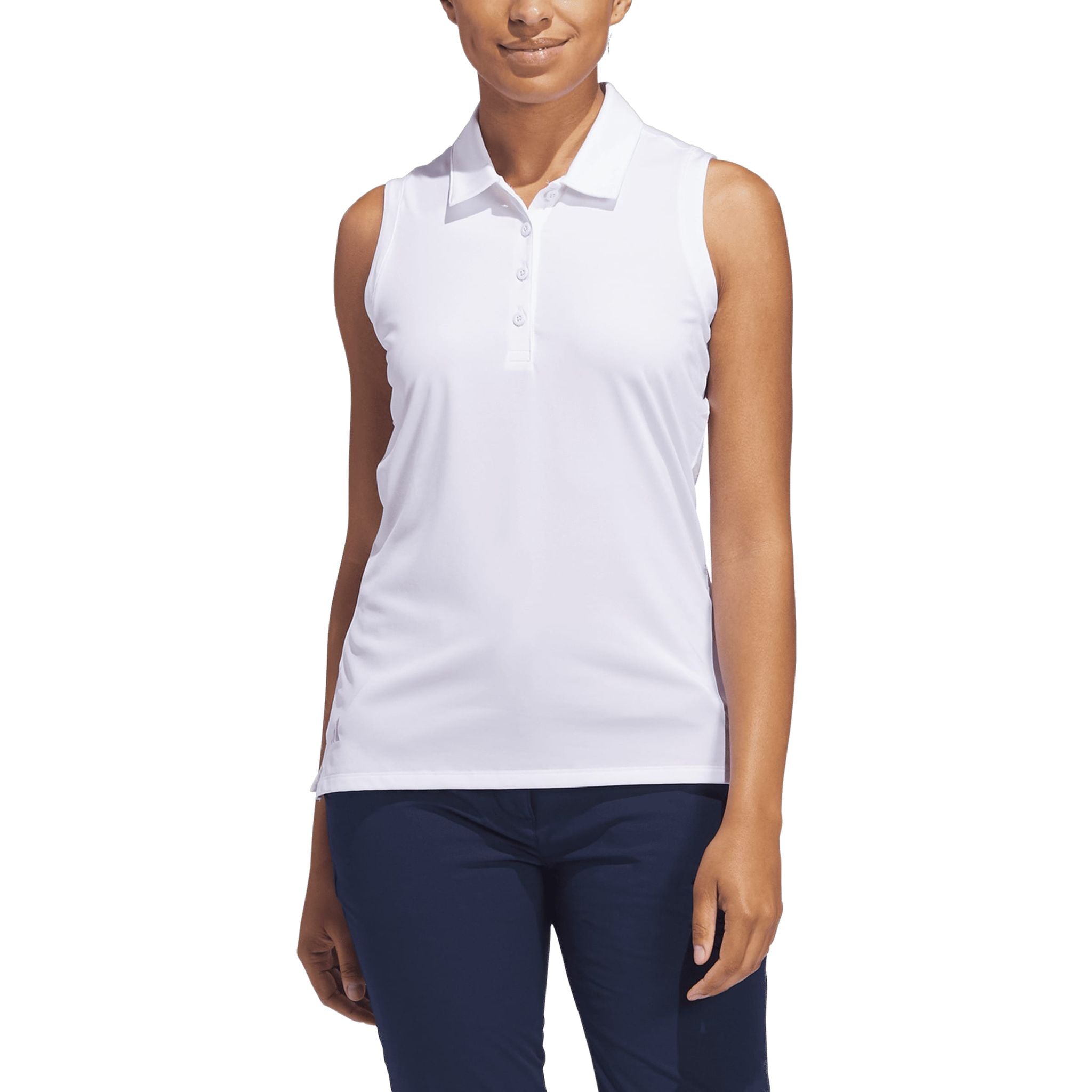 Polo sans manches uni Adidas Ultimate365 pour femme