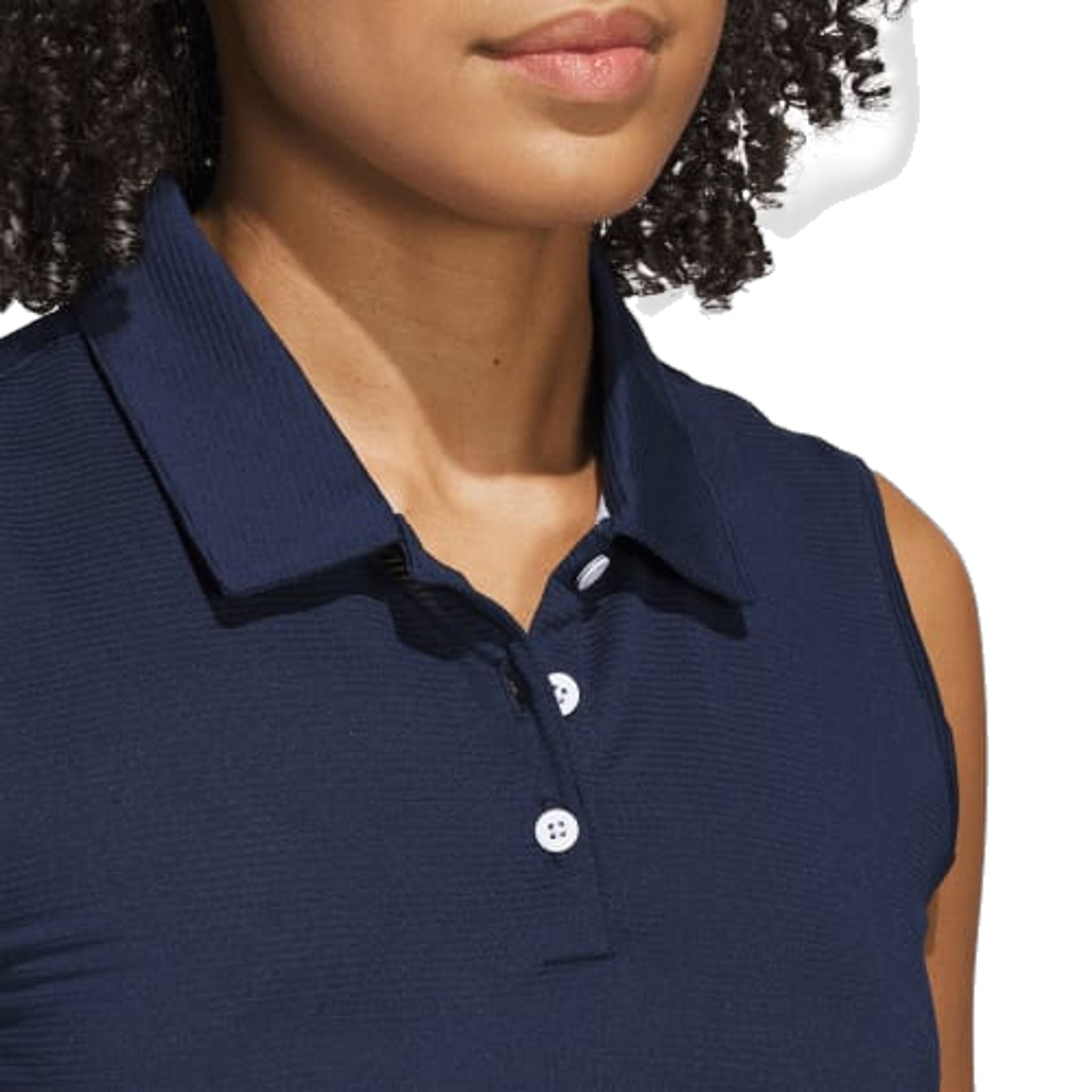 Polo Adidas Ottoman à manches courtes pour femme