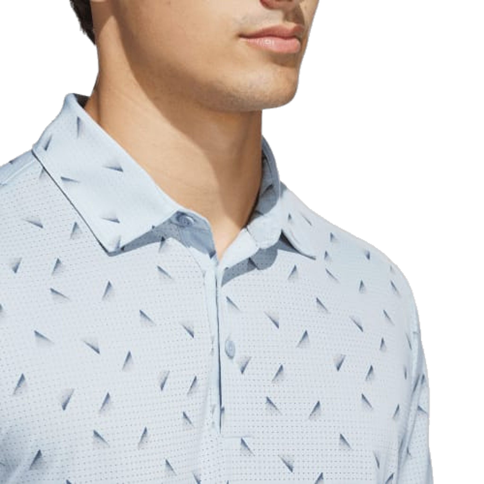 Polo Adidas Ultimate365 en maille imprimée pour homme