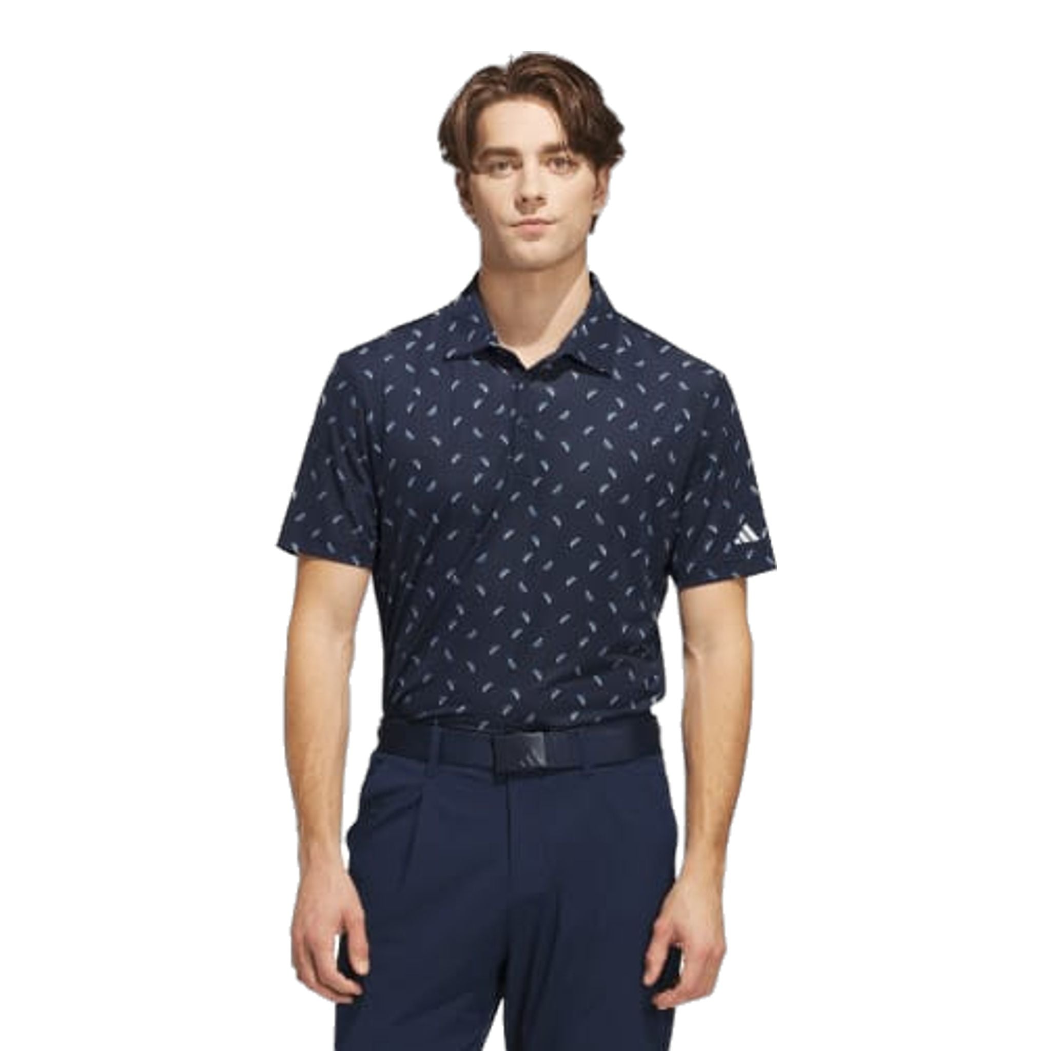 Polo Adidas Ultimate365 en maille imprimée pour homme