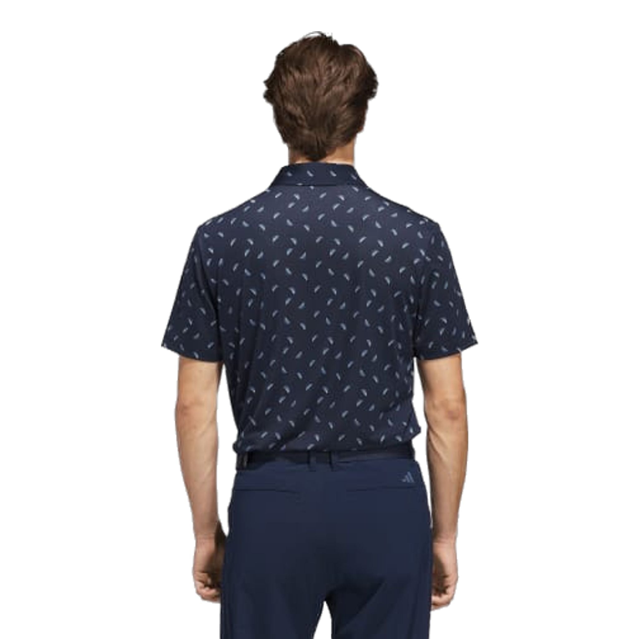 Polo Adidas Ultimate365 en maille imprimée pour homme