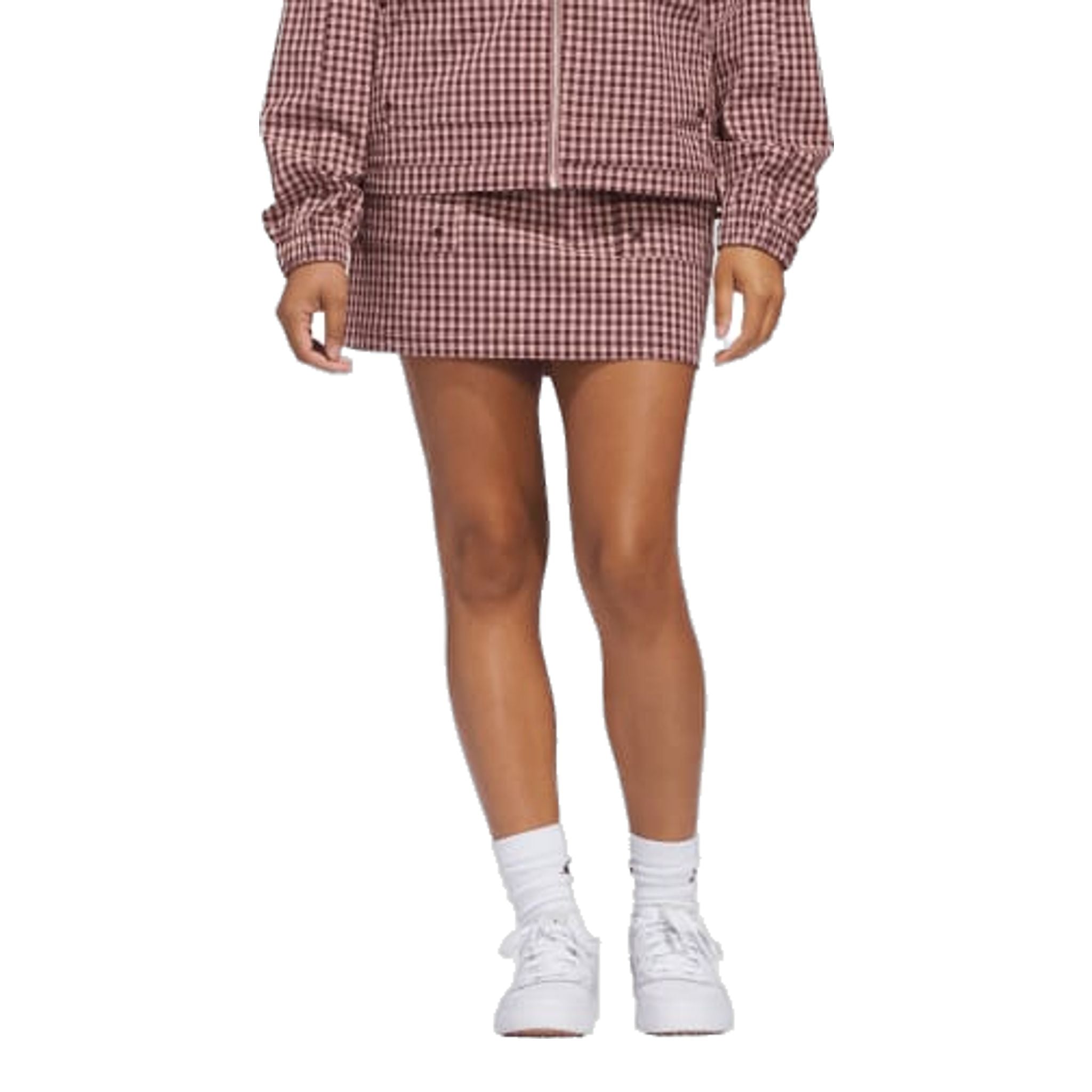 Jupe-short Adidas W Ultimate365 à carreaux pour femme