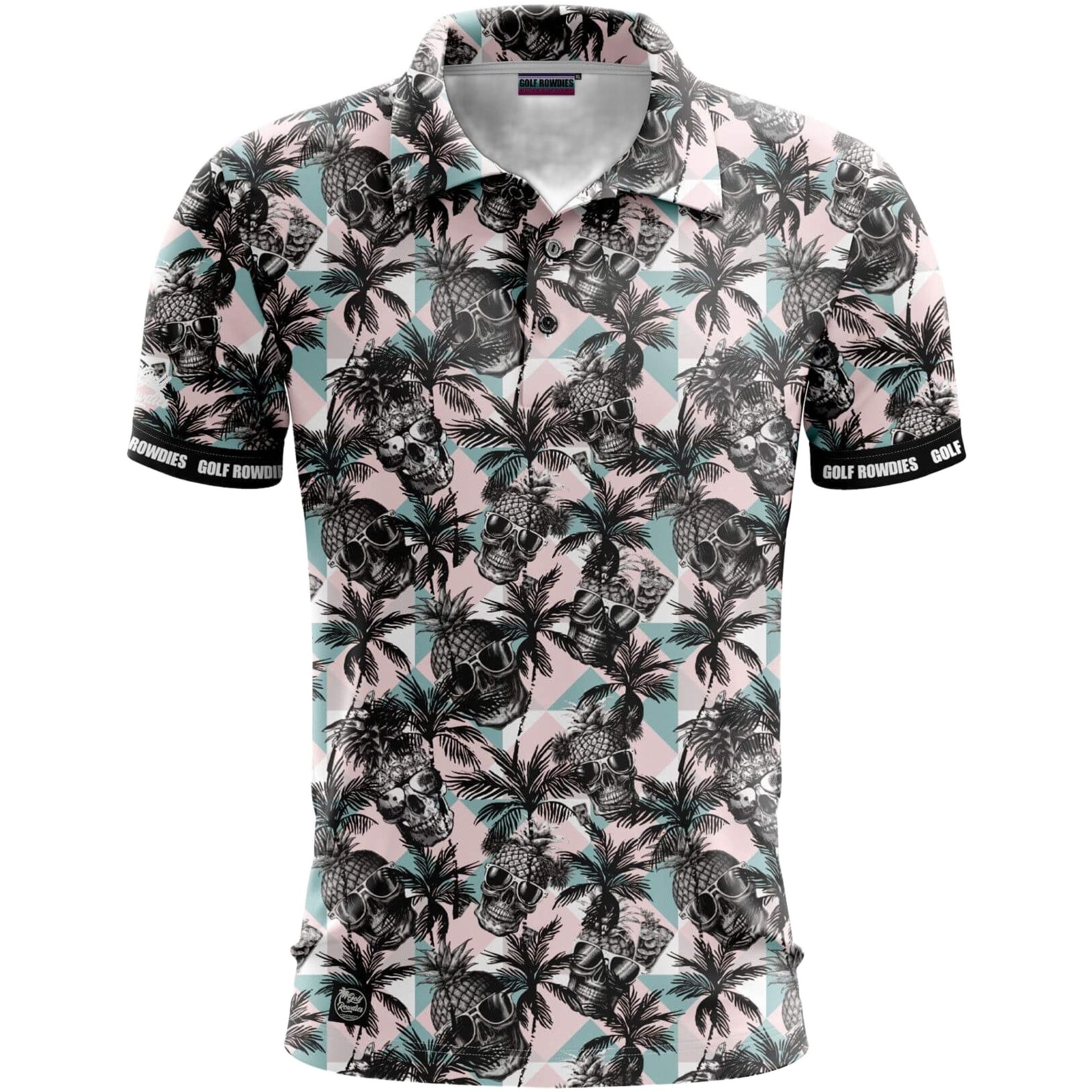 Polo homme Golf Rowdies Cool Pineapple