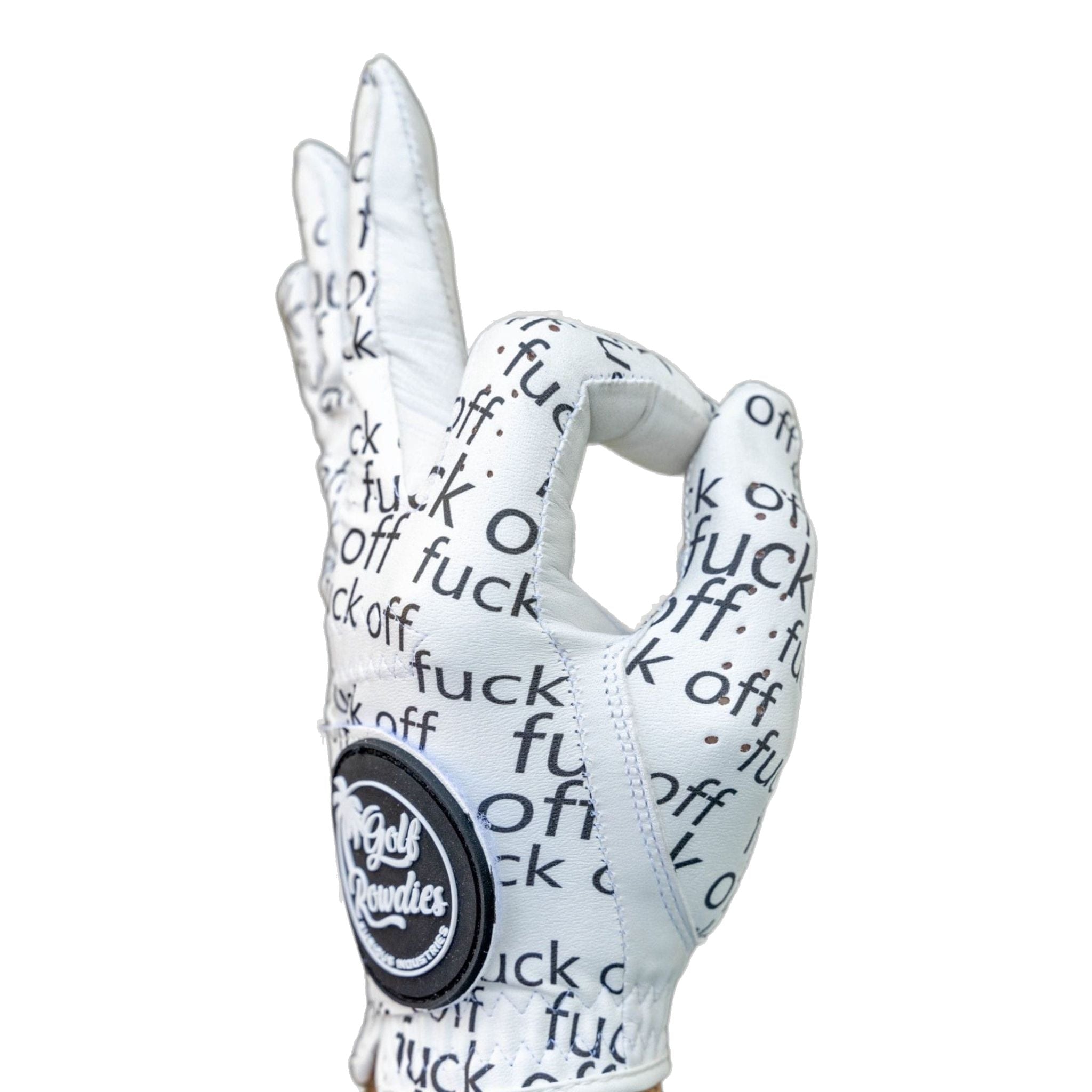 Les golfeurs turbulents, foutez le camp des hommes à gants