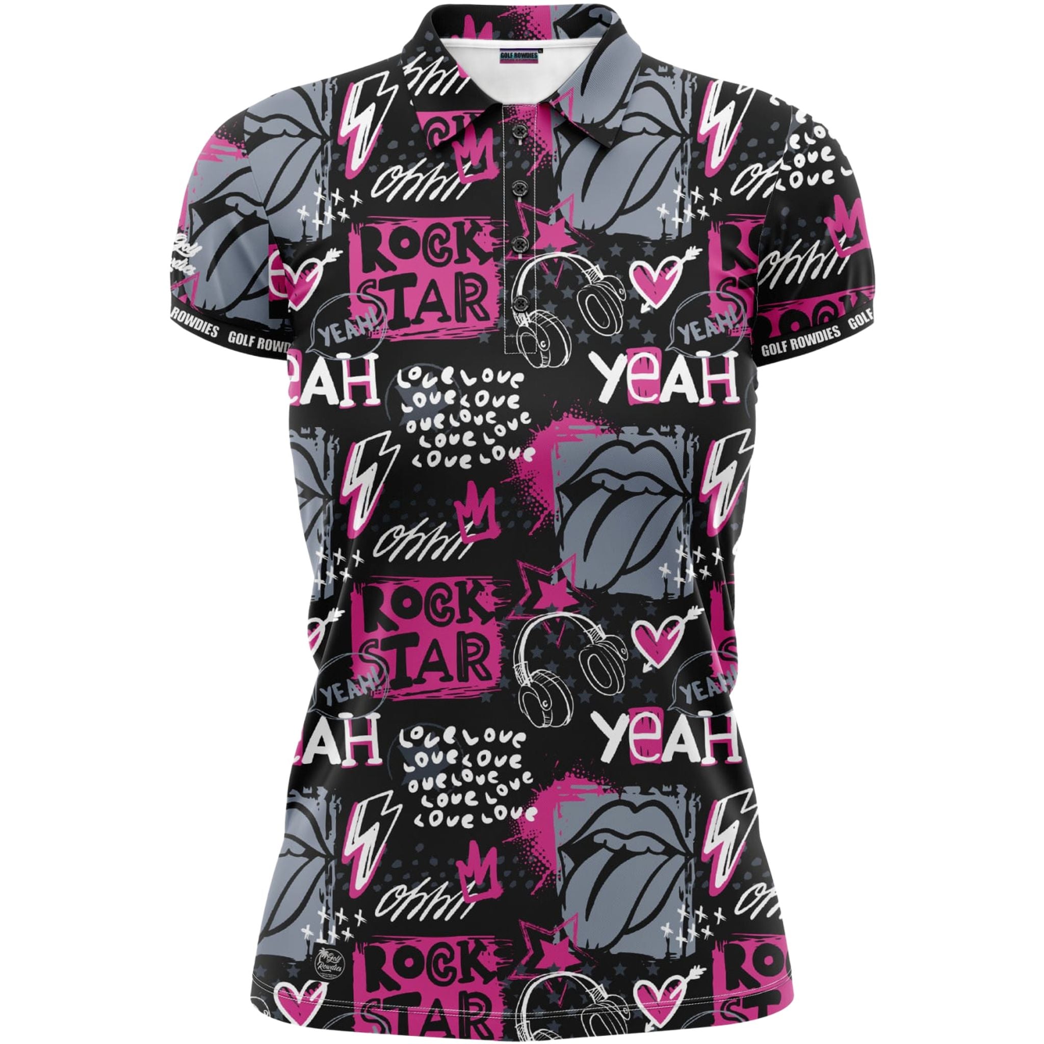 Polo Rockstar pour femmes de Golf Rowdies