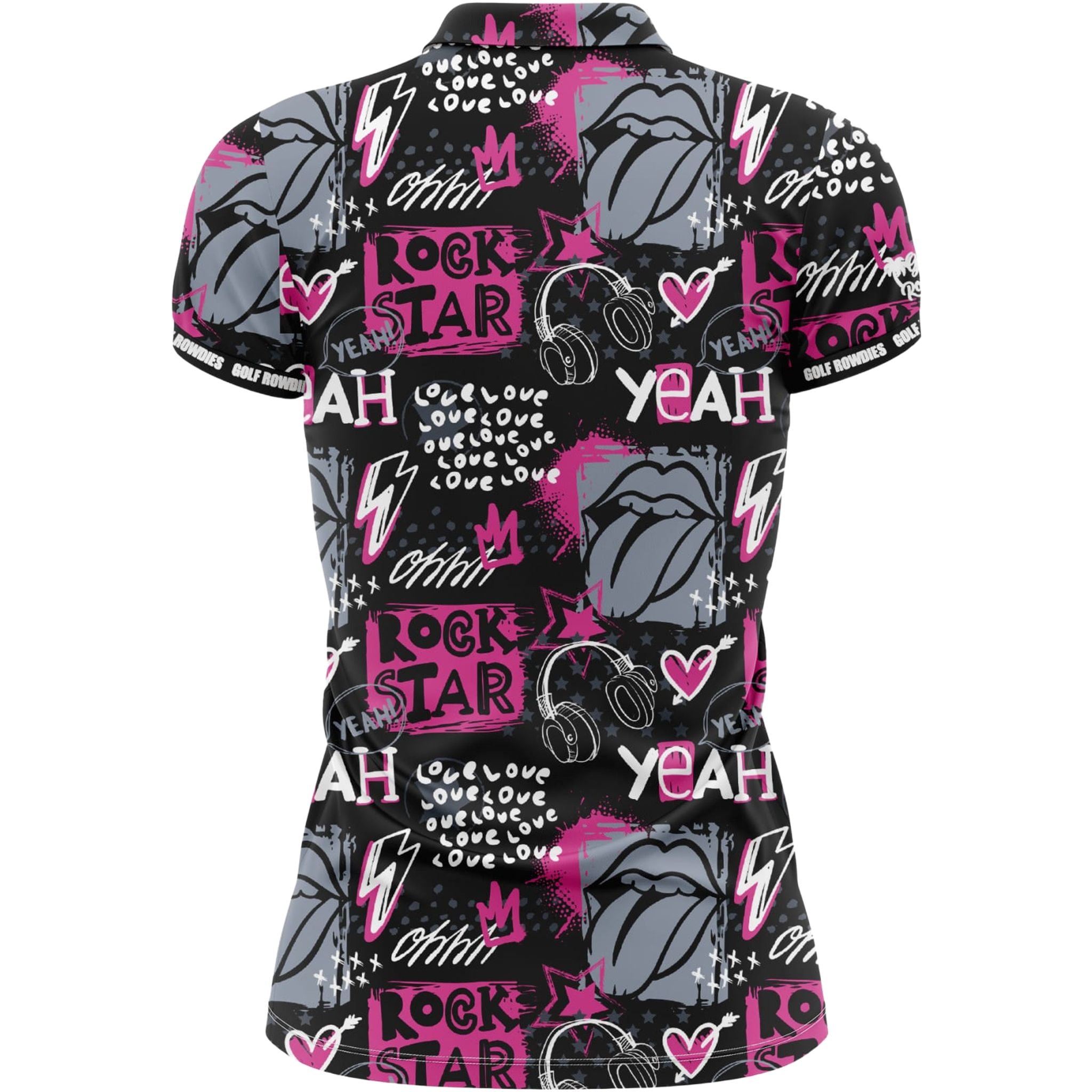 Polo Rockstar pour femmes de Golf Rowdies