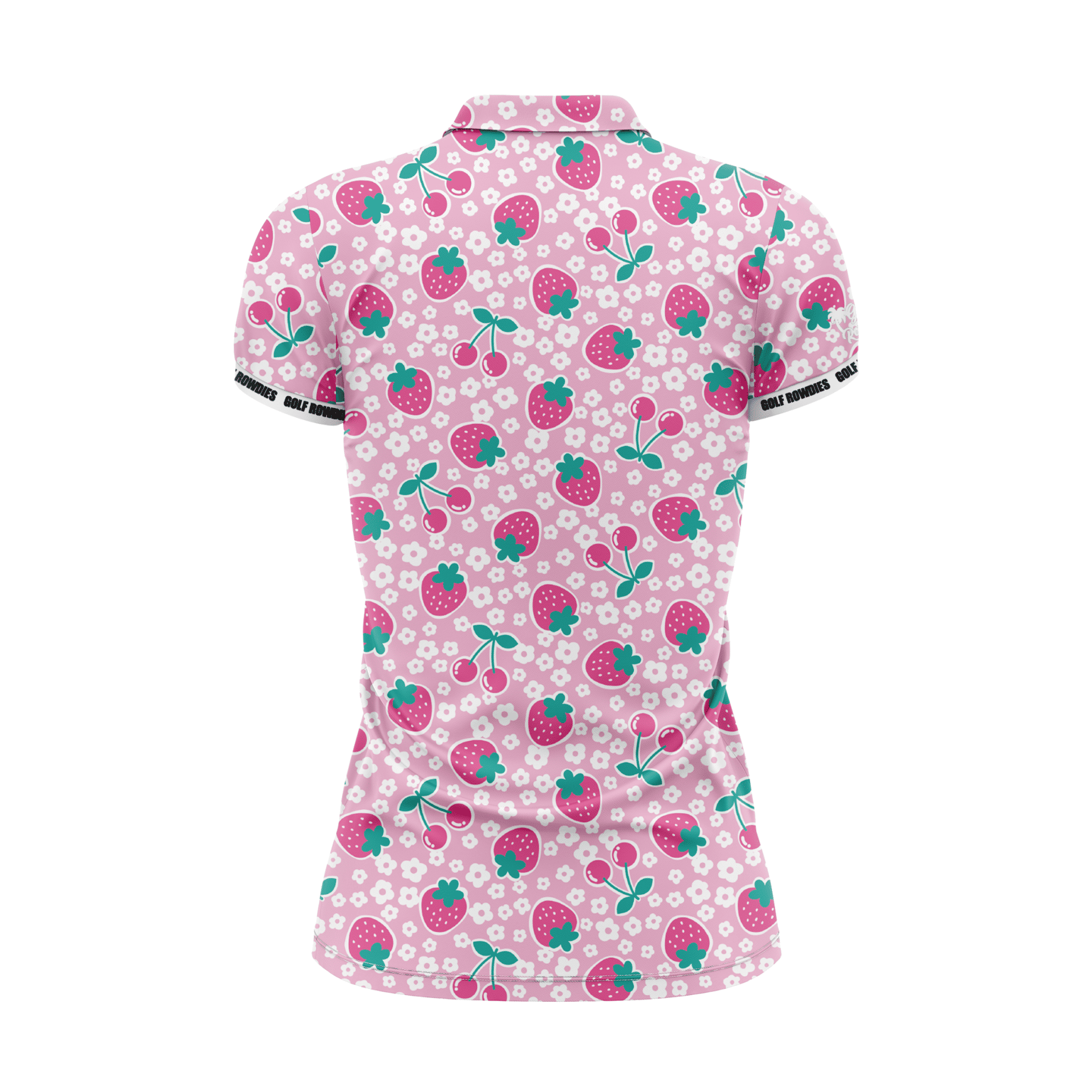 Polo Golf Rowdies Strawberry pour femme