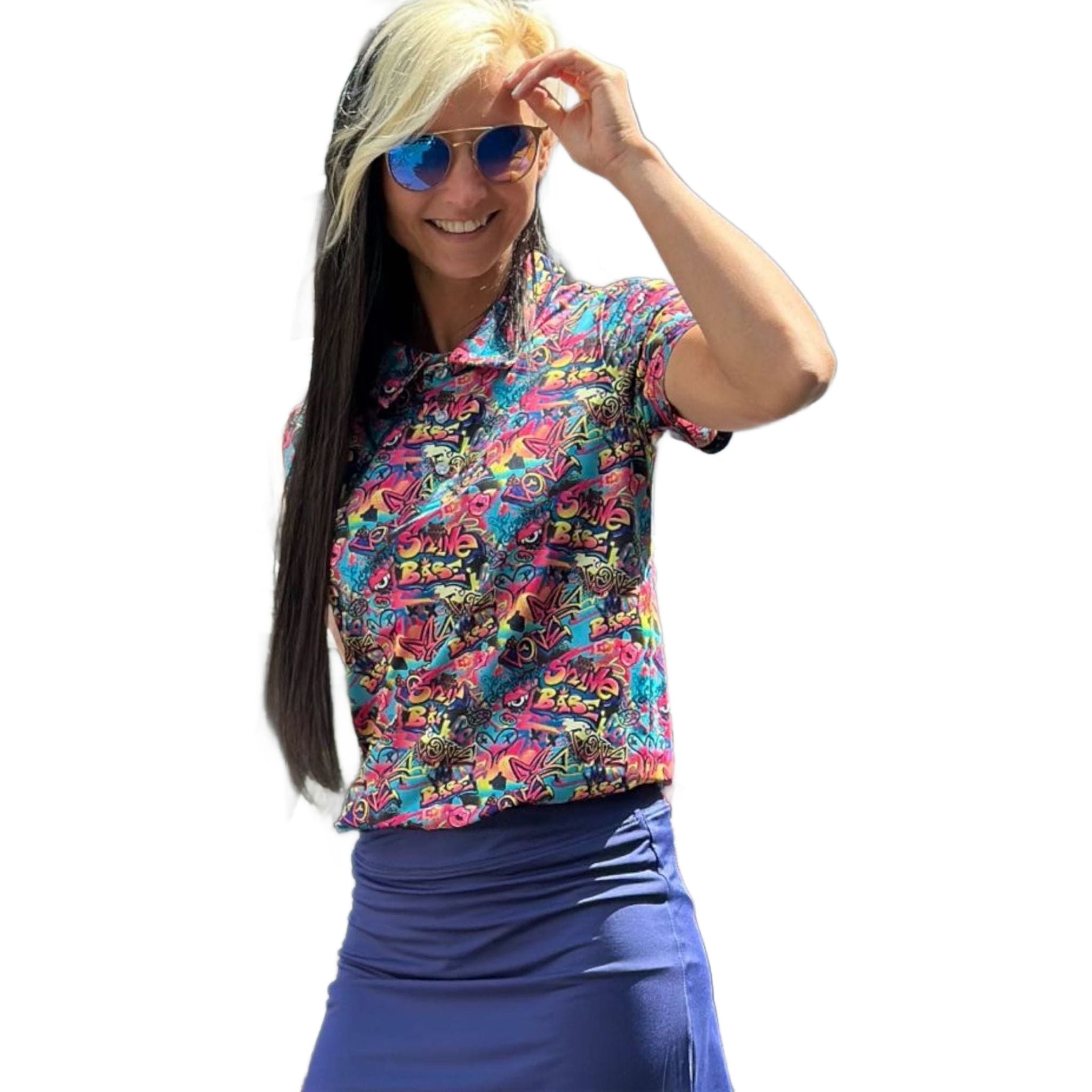 Polo pour femmes Golf Rowdies Shine Babe