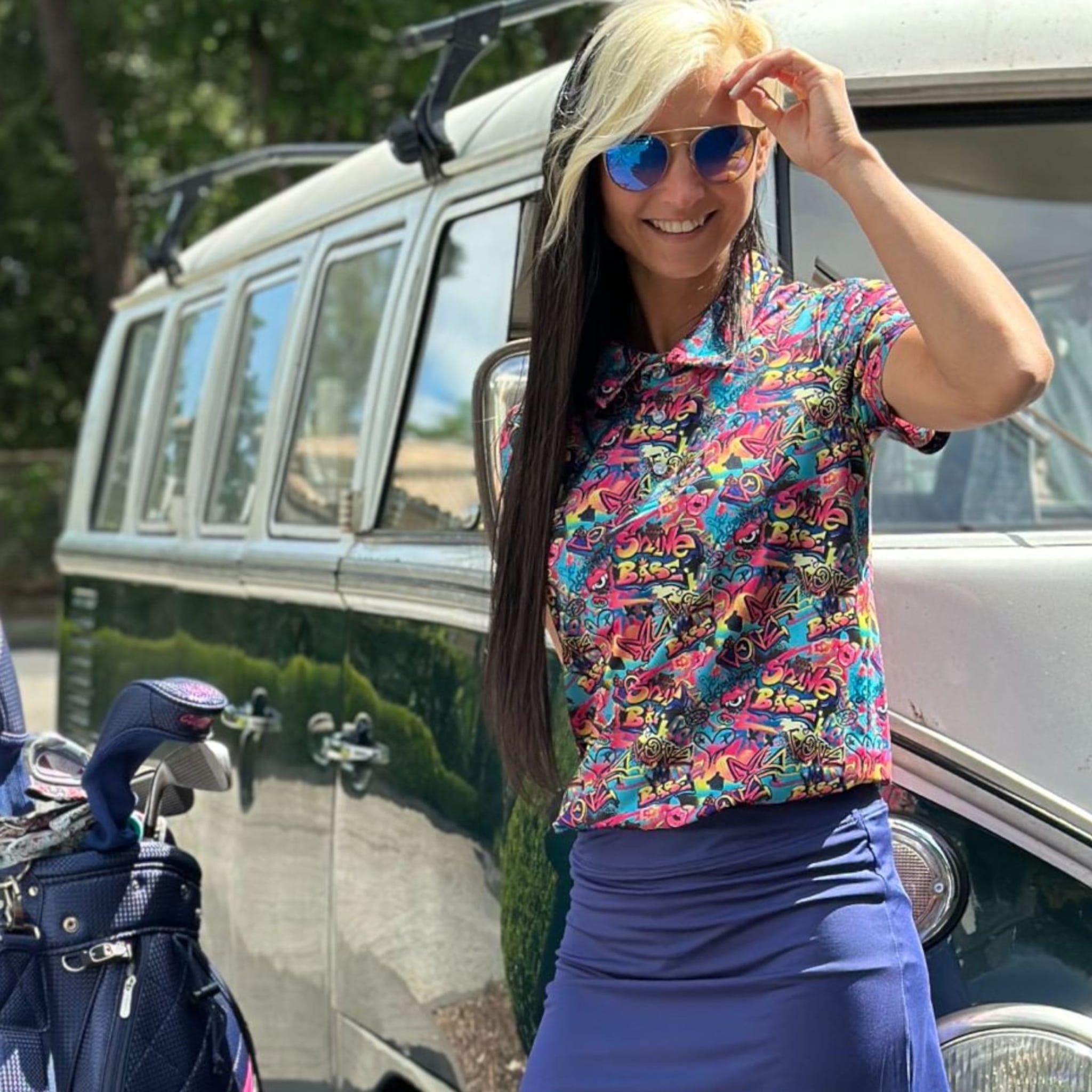 Polo Golf Rowdies Shine Babe pour femme