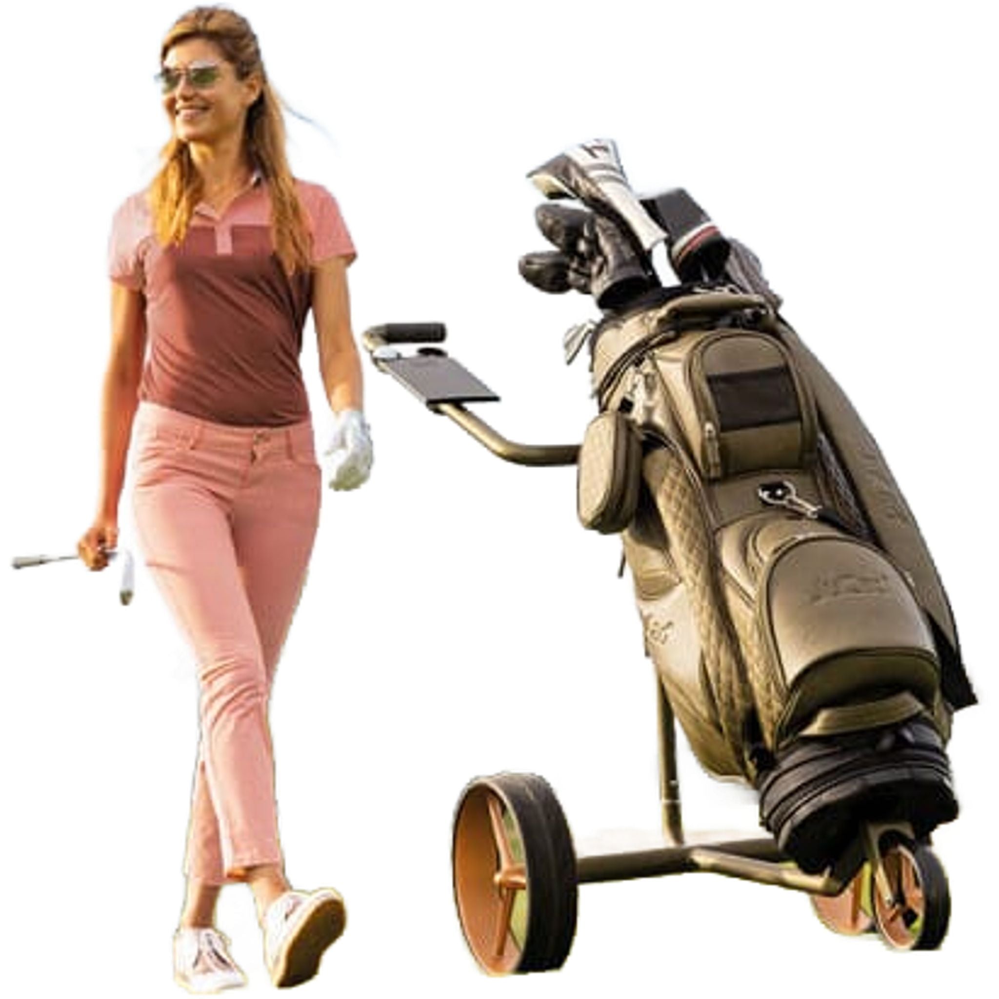 Chariot électrique JuCad Carbon Travel Verde 2.0